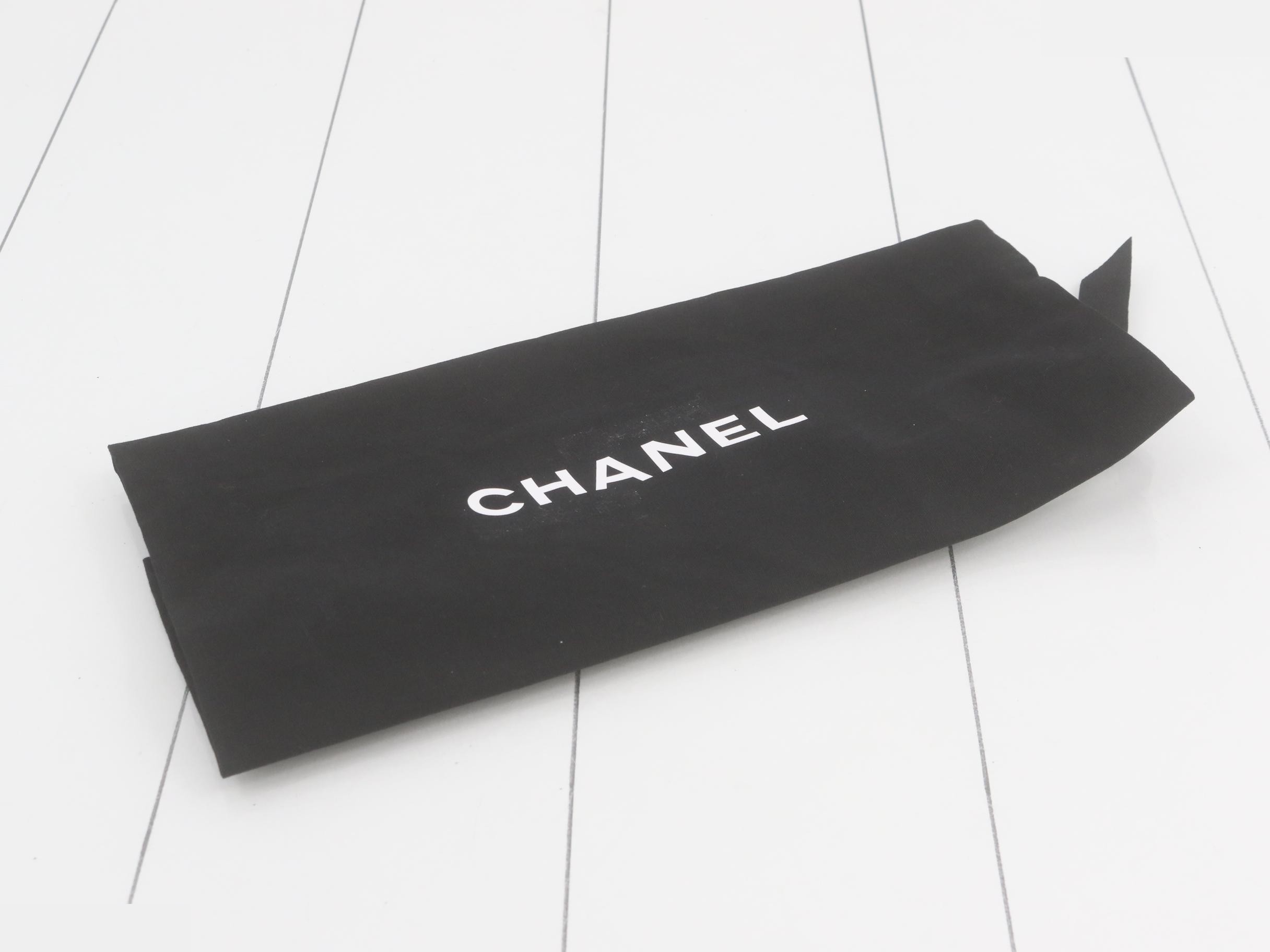 Matelassé Chain Shoulder Bag with Plate — view 7
