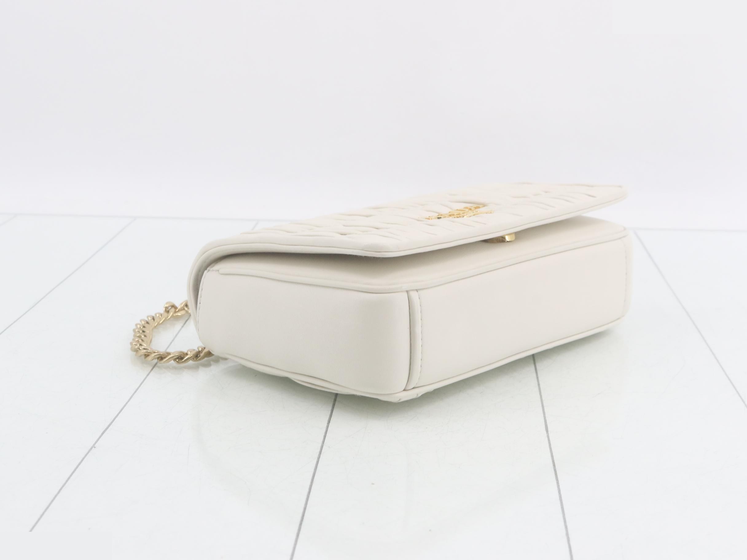 Nappa chain shoulder bag — view 5