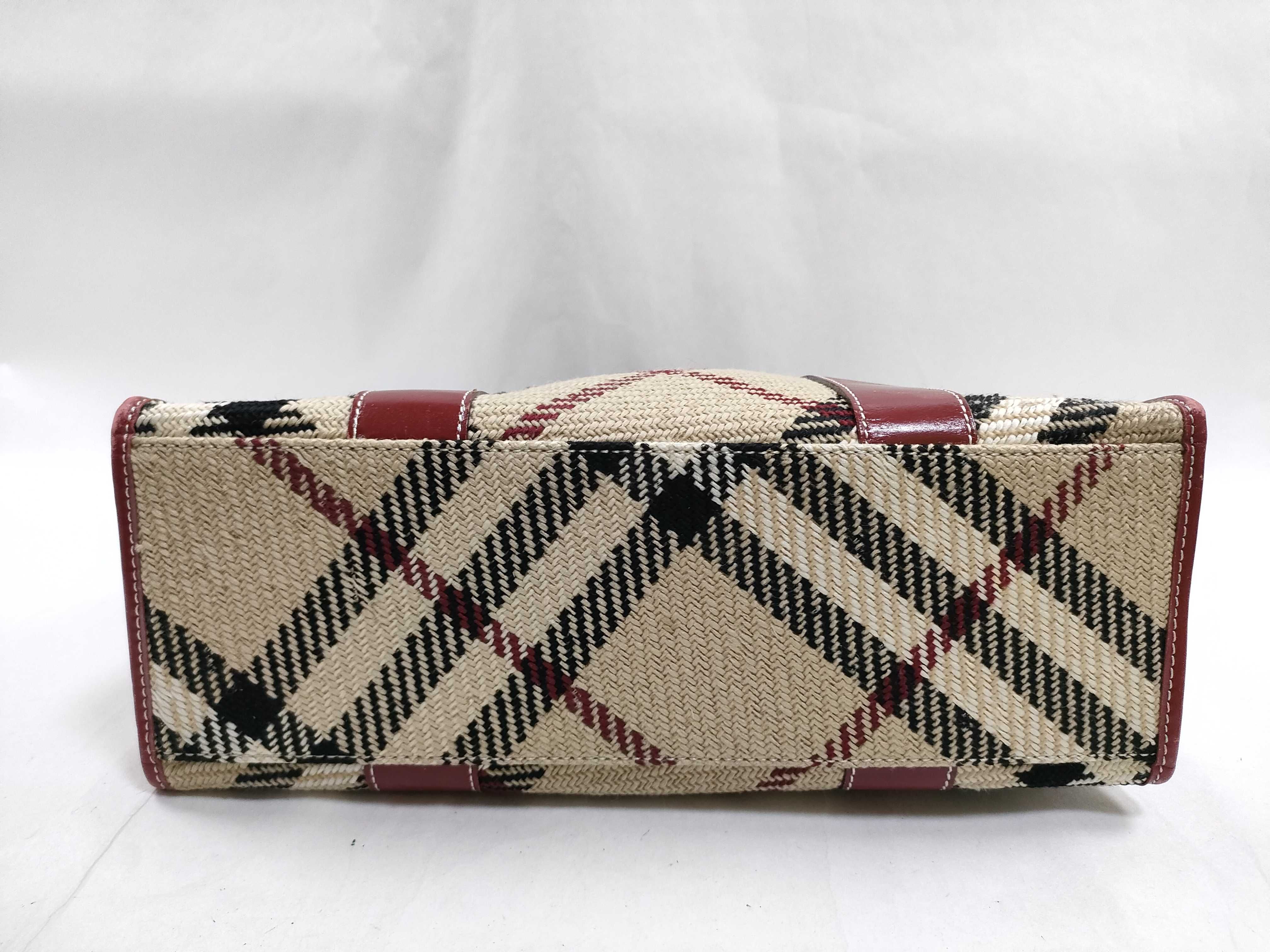 BLUE LABEL Nova Check Pattern Handbag — view 6