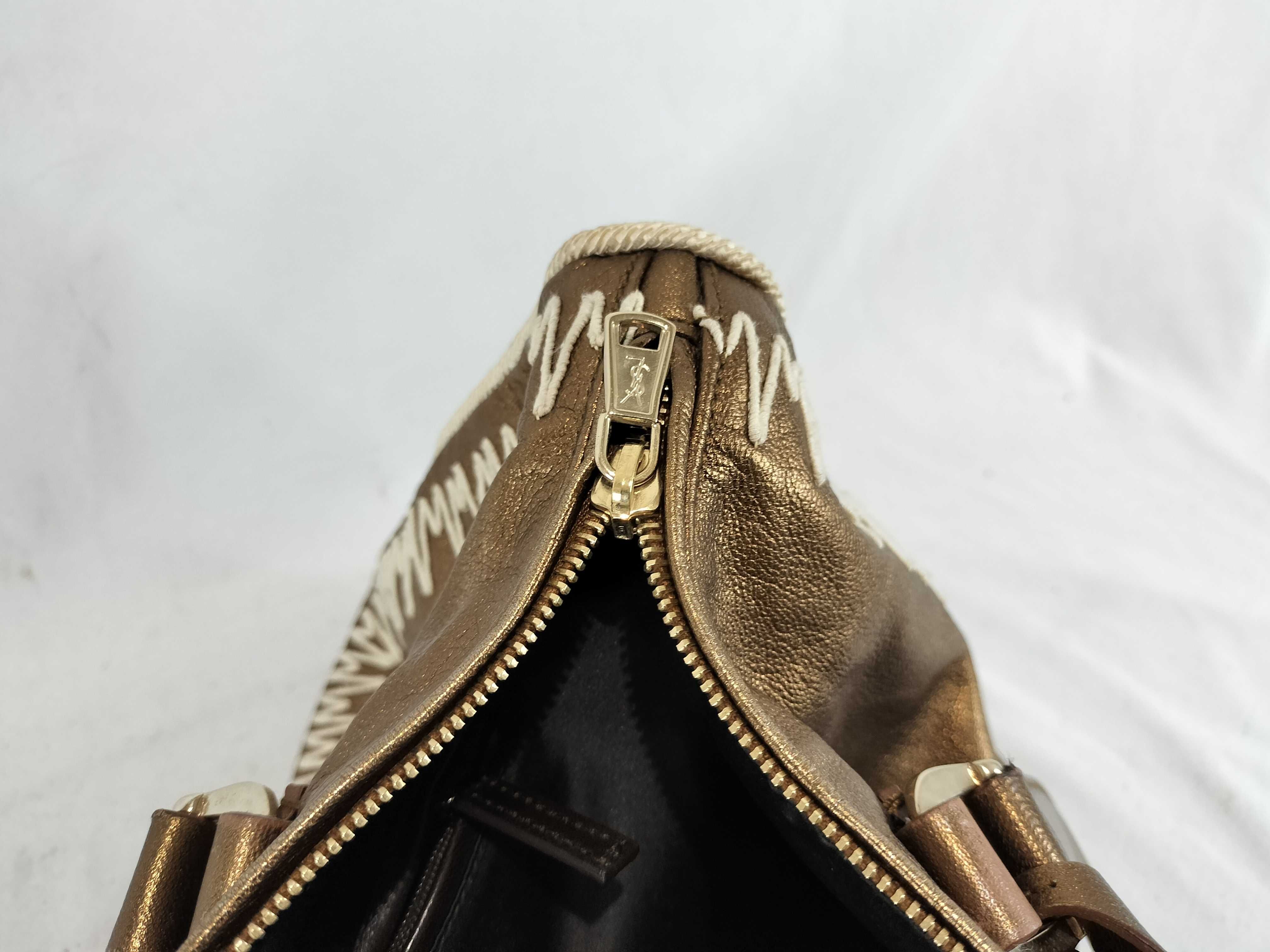 Metallic Boston Bag Handbag — view 12