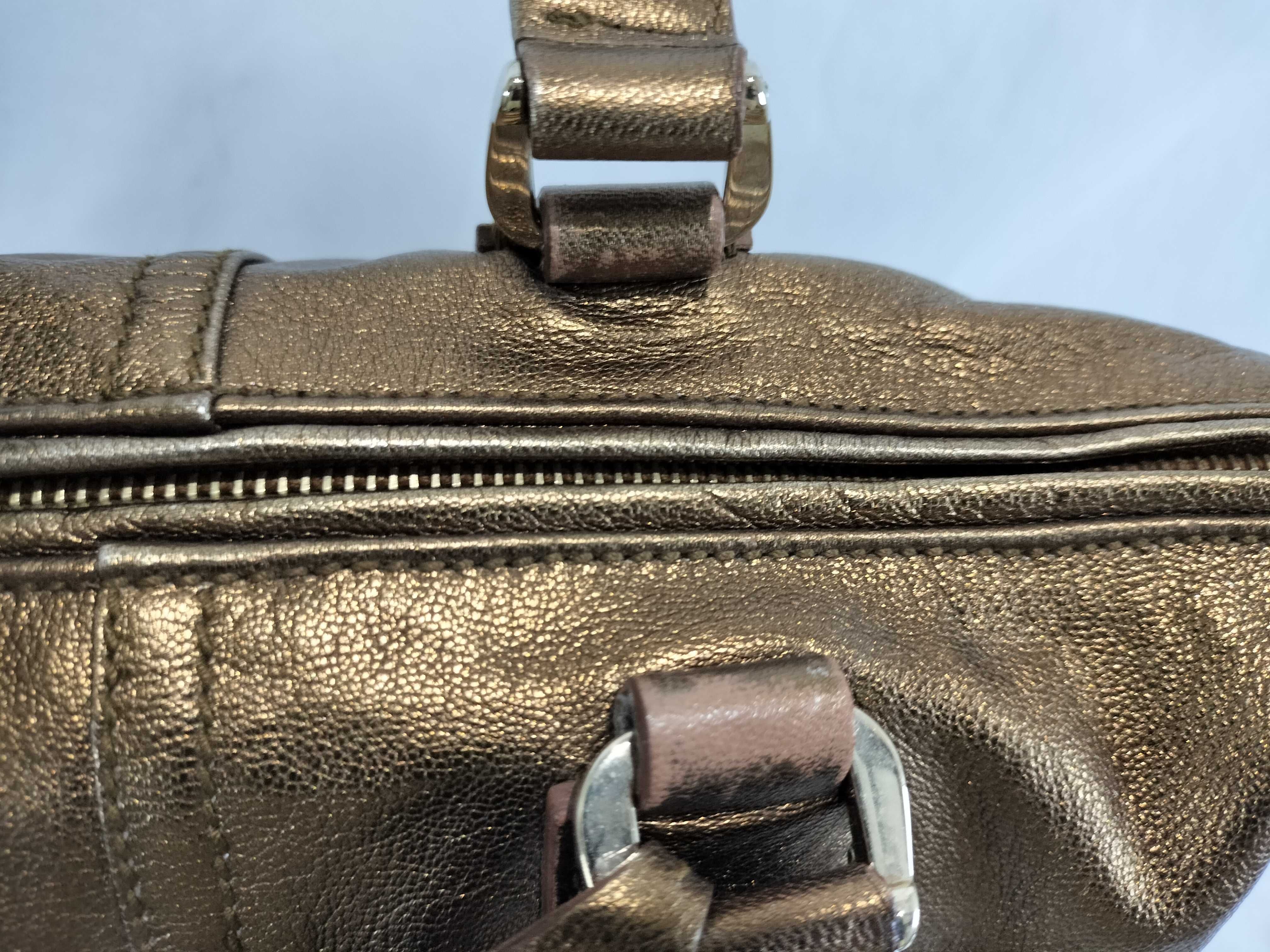 Metallic Boston Bag Handbag — view 8