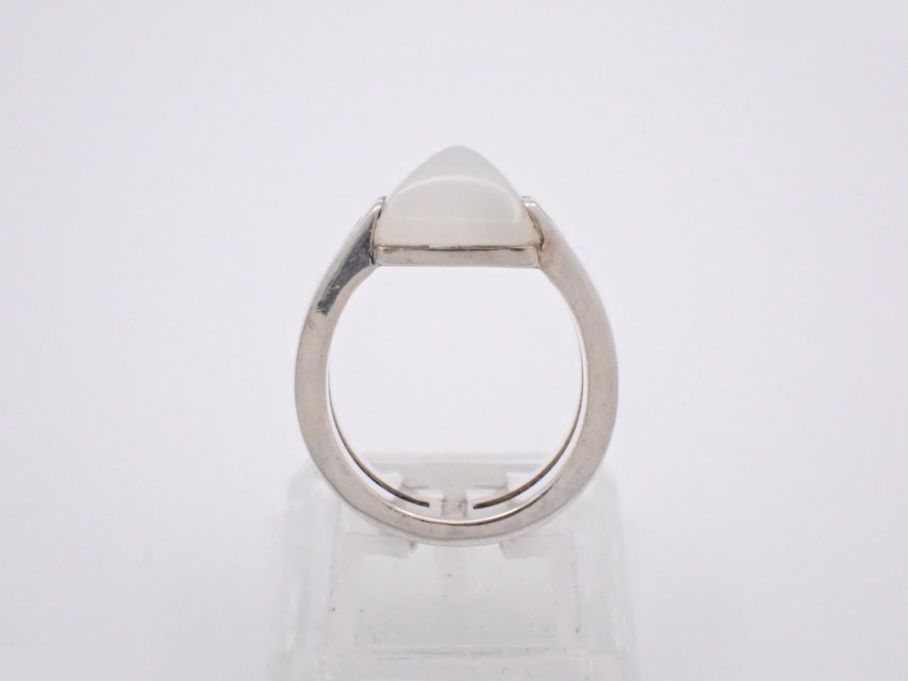 Medor 4PD (Precious Metal) Ring, Moonstone, Size 11.5, 925/11.0g — view 3