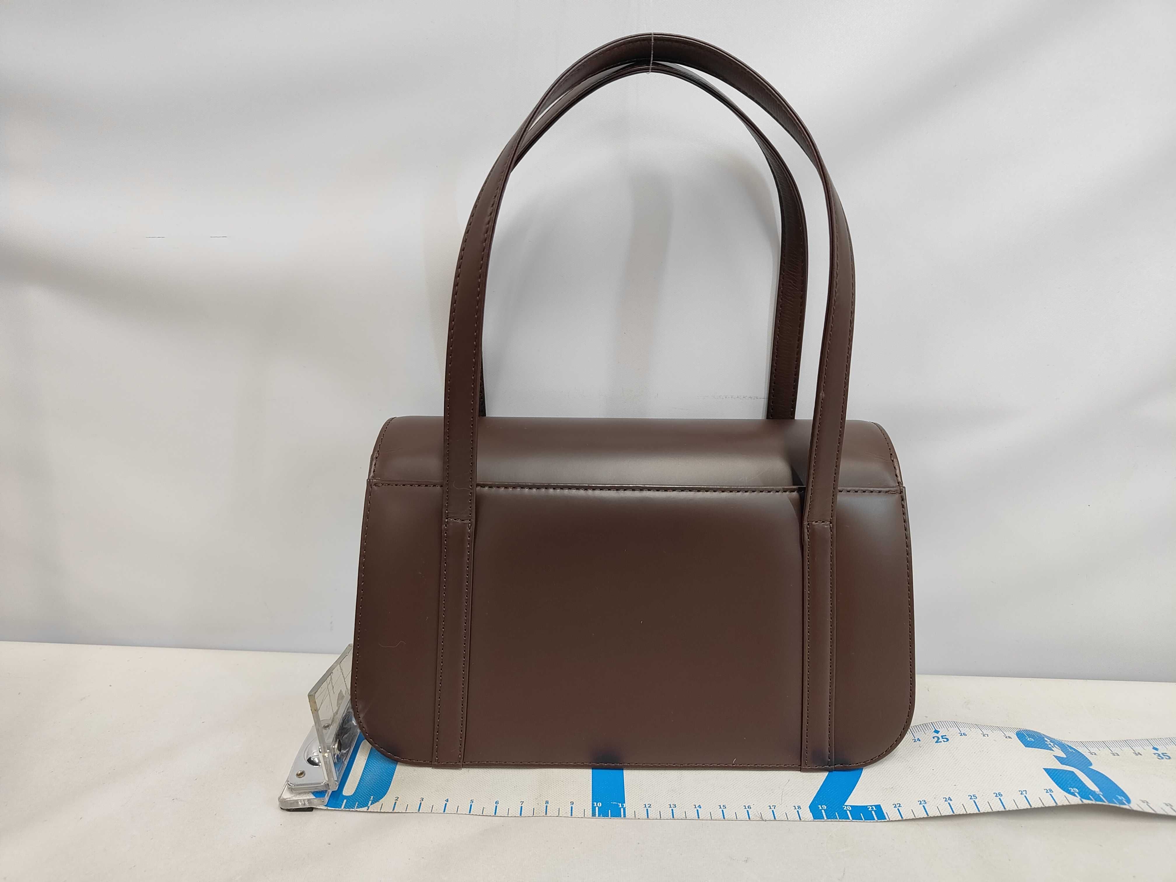 handbag, brown handbag — view 2