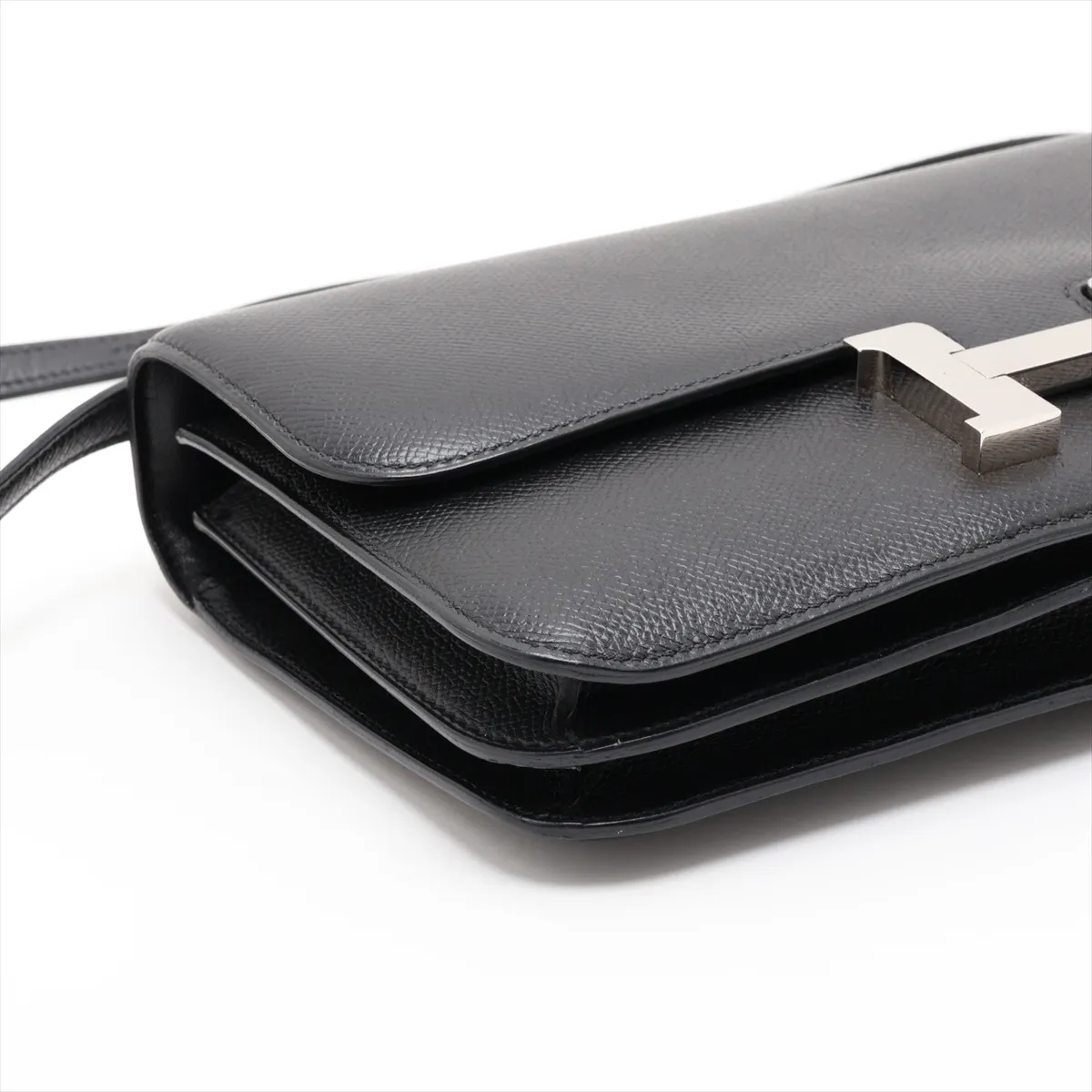 [Individually packaged] Hermes Constance Elan Veau Epsom Black Silver Hardware N:2010 — view 4