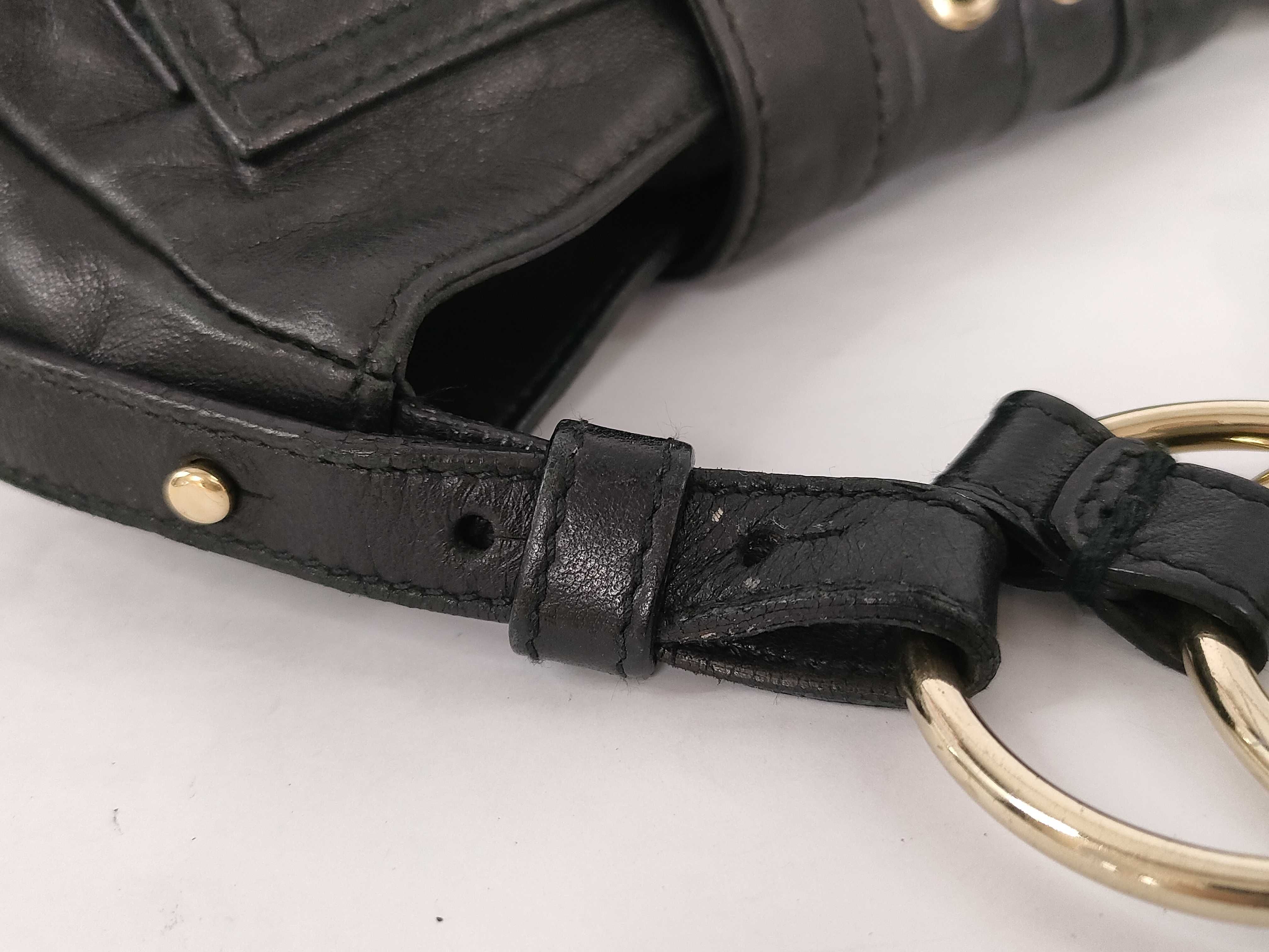 leather corset chain shoulder bag. — view 5