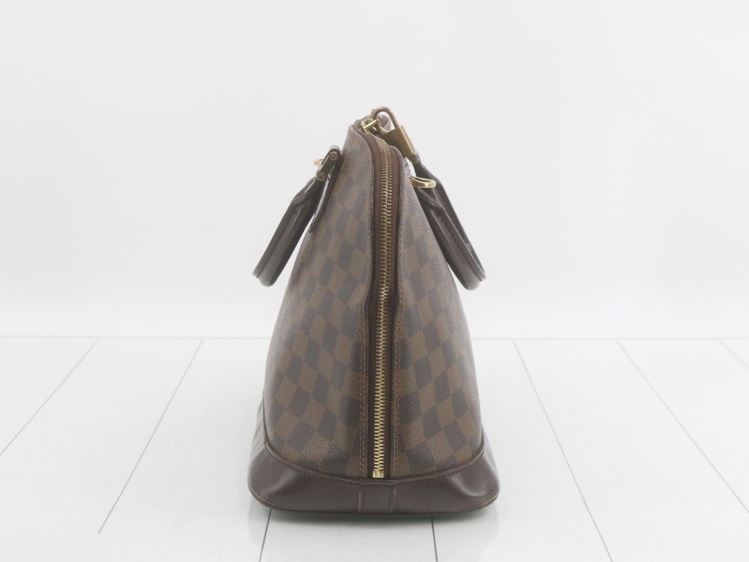 Alma Damier Brown Handbag — view 4