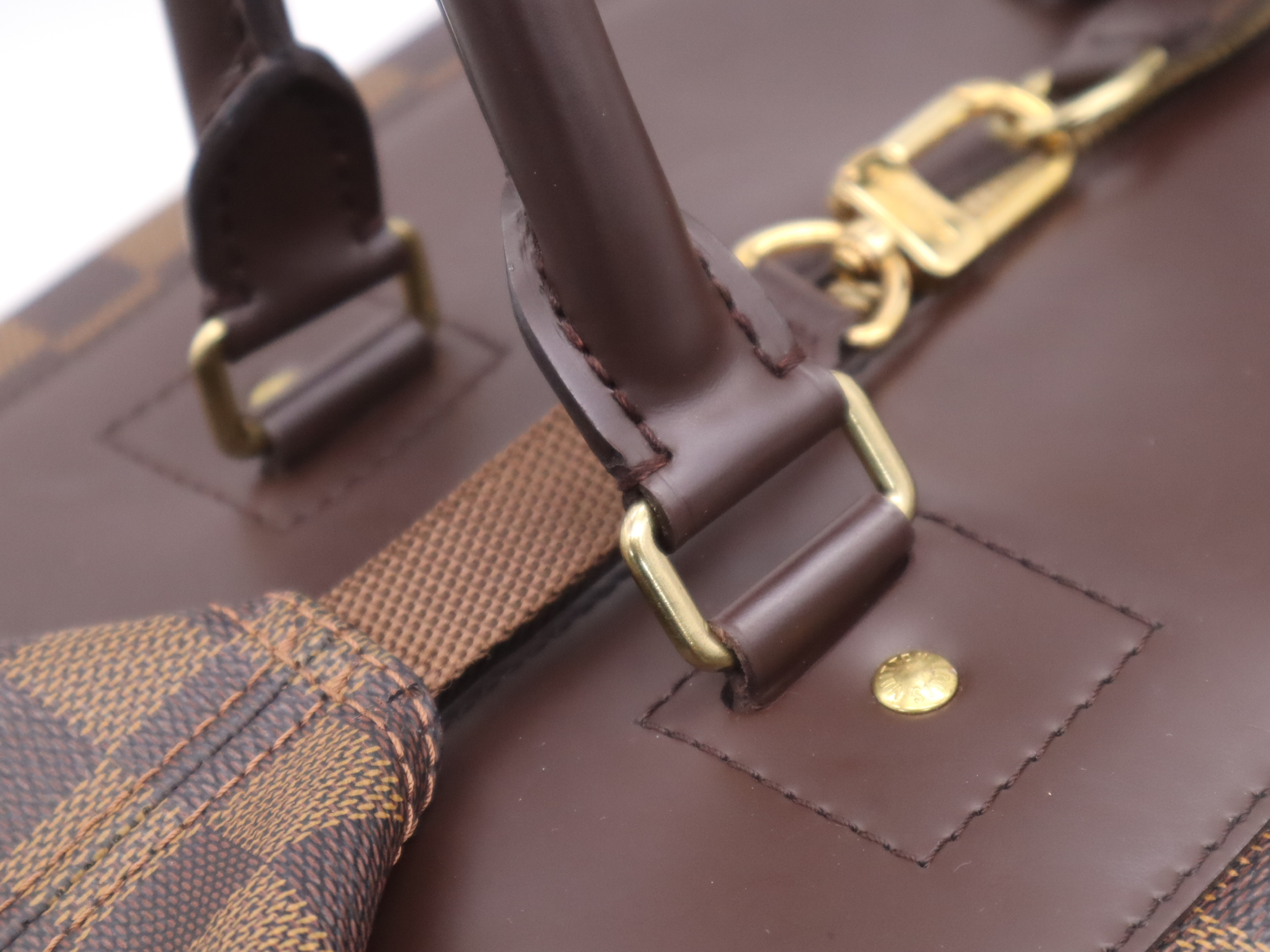 N41165 Damier Greenwich PM Tote Bag — view 7