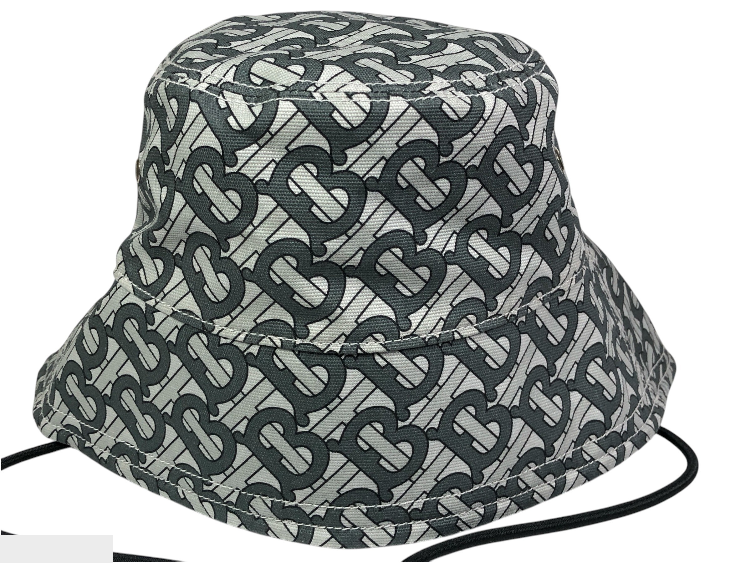 Unused, with tags attached, Burberry bucket hat, TB all-over pattern. — view 3
