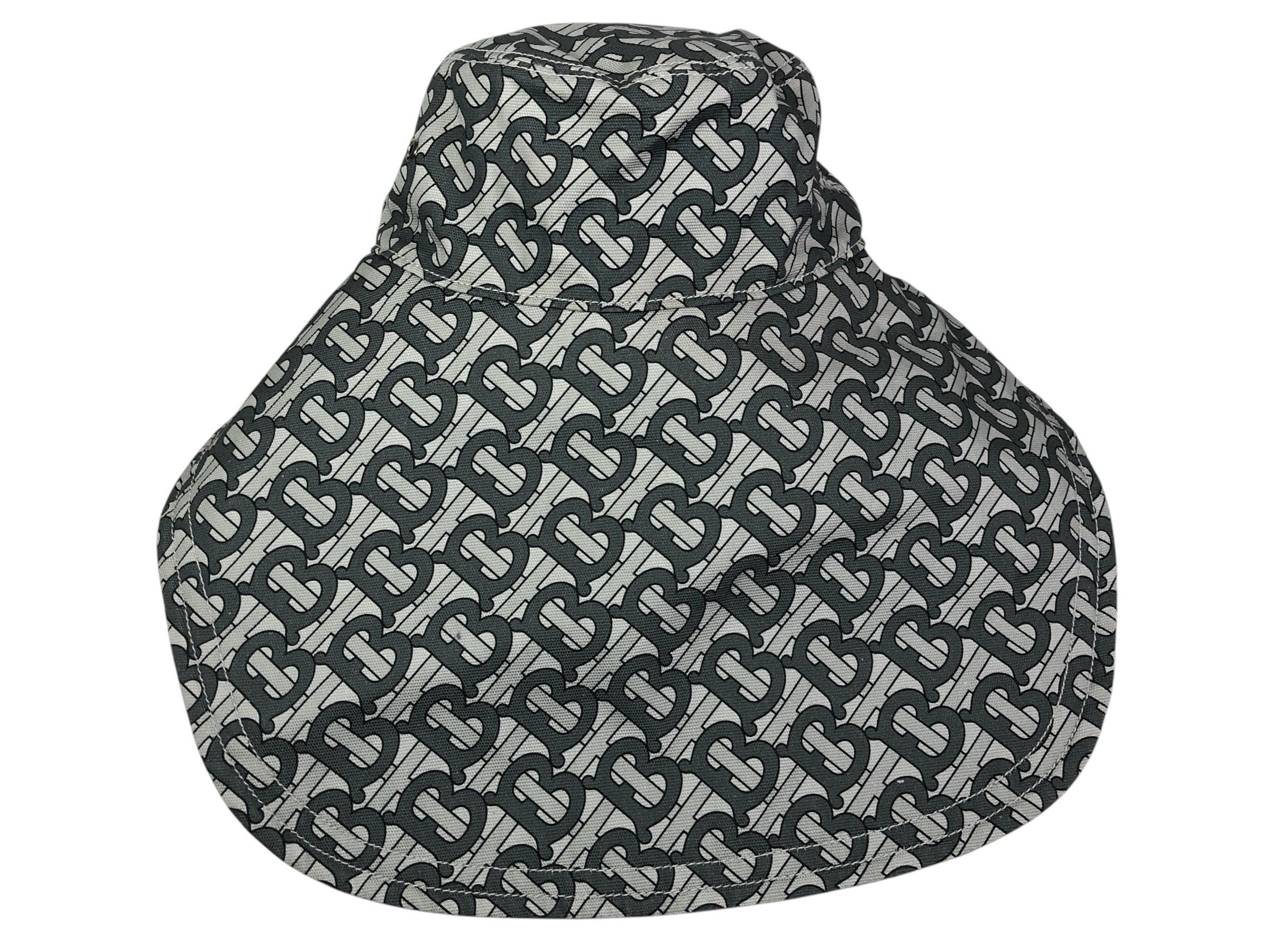 Unused, with tags attached, Burberry bucket hat, TB all-over pattern. — view 5
