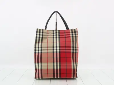 Nova Check Tote Bag