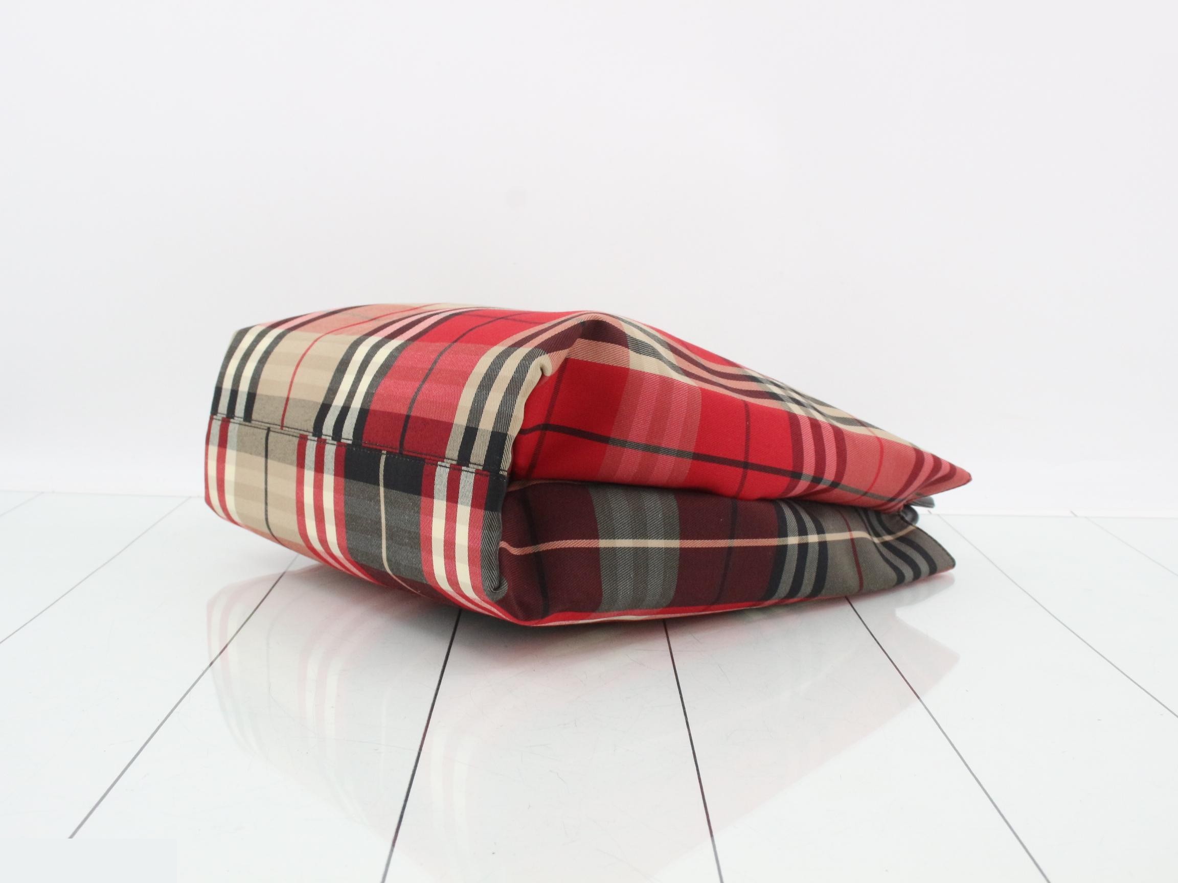 Nova Check Tote Bag — view 6