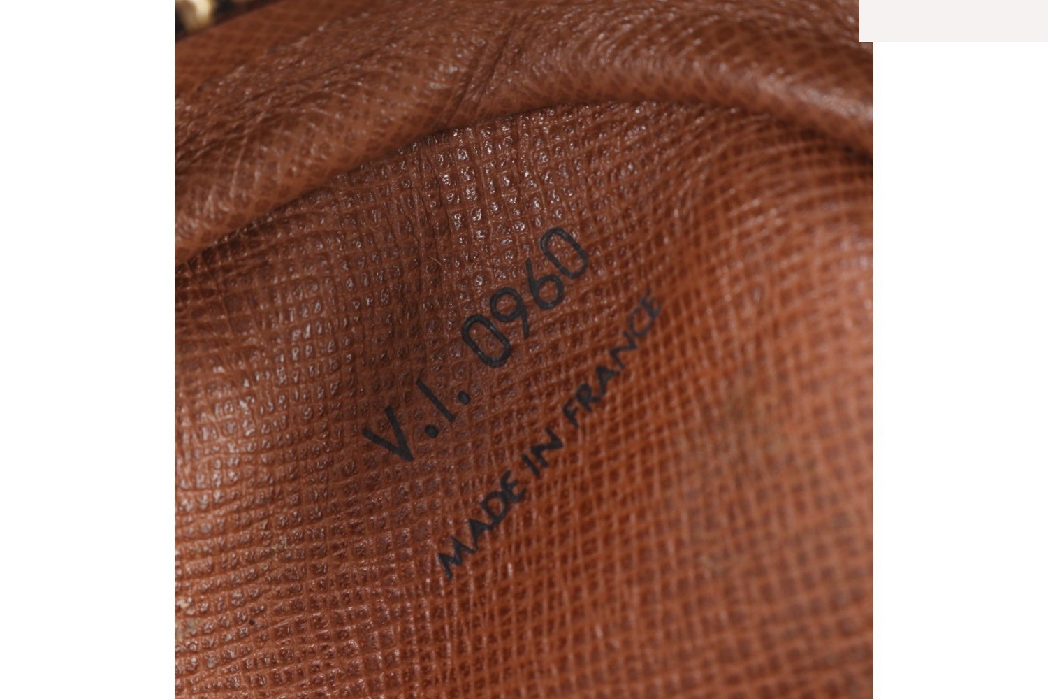 Monogram Sirius 45 M41408 Leather Boston Bag — view 11
