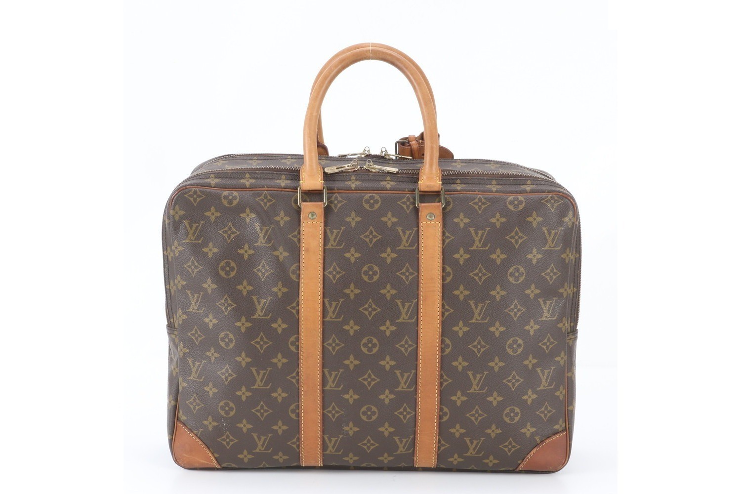 Monogram Sirius 45 M41408 Leather Boston Bag — view 3
