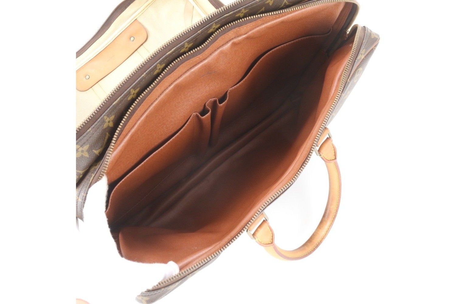 Monogram Sirius 45 M41408 Leather Boston Bag — view 8