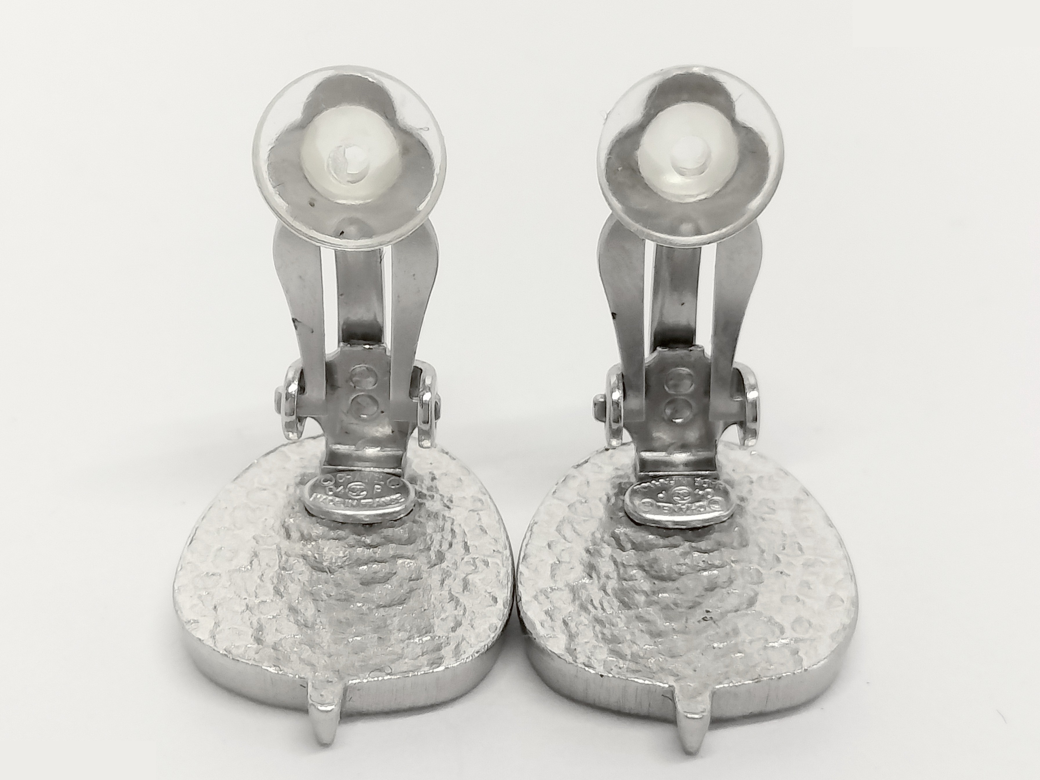 Coco Strawberry Silver Earrings — view 3
