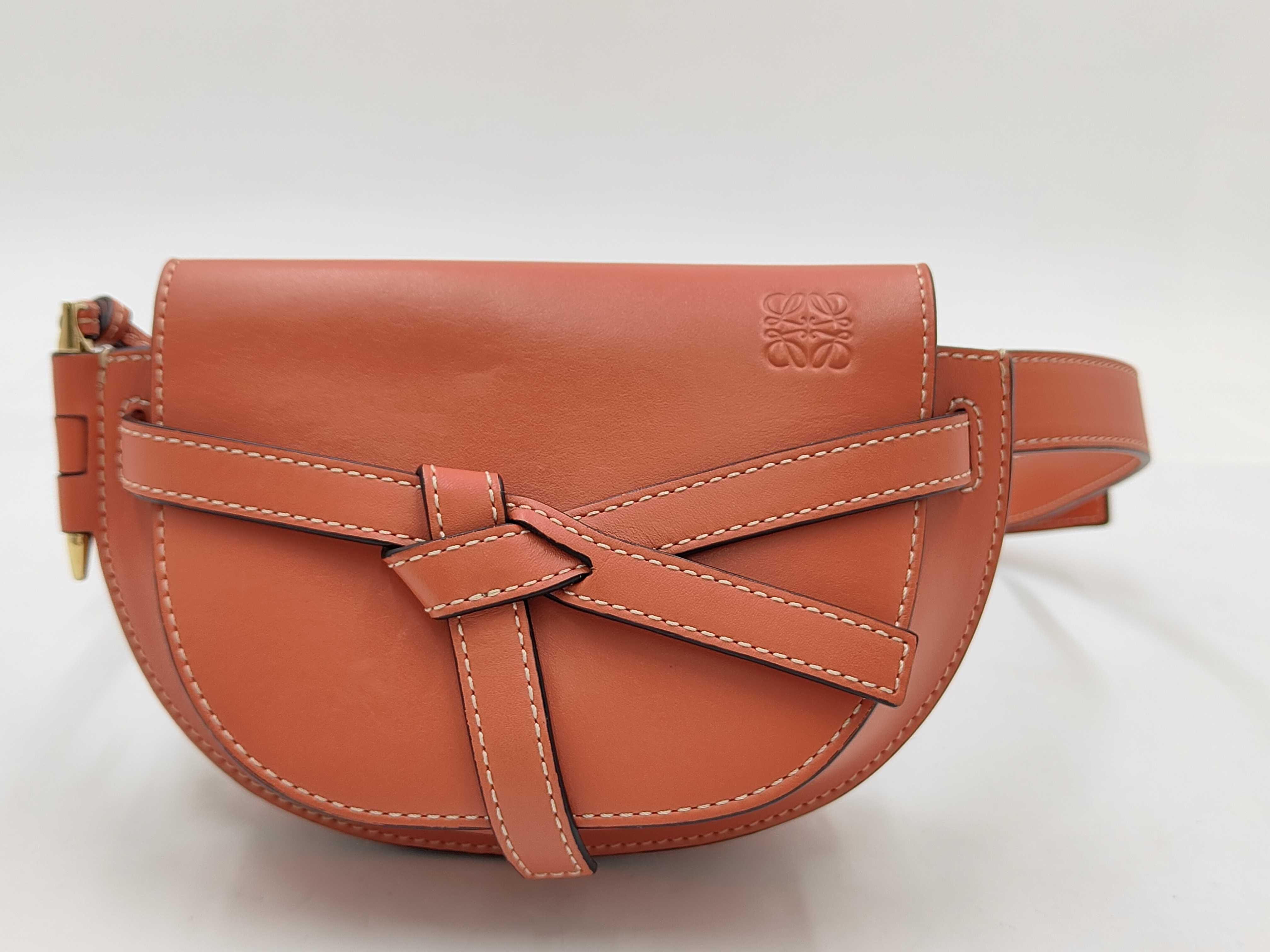 Mini Gate Orange Shoulder Bag