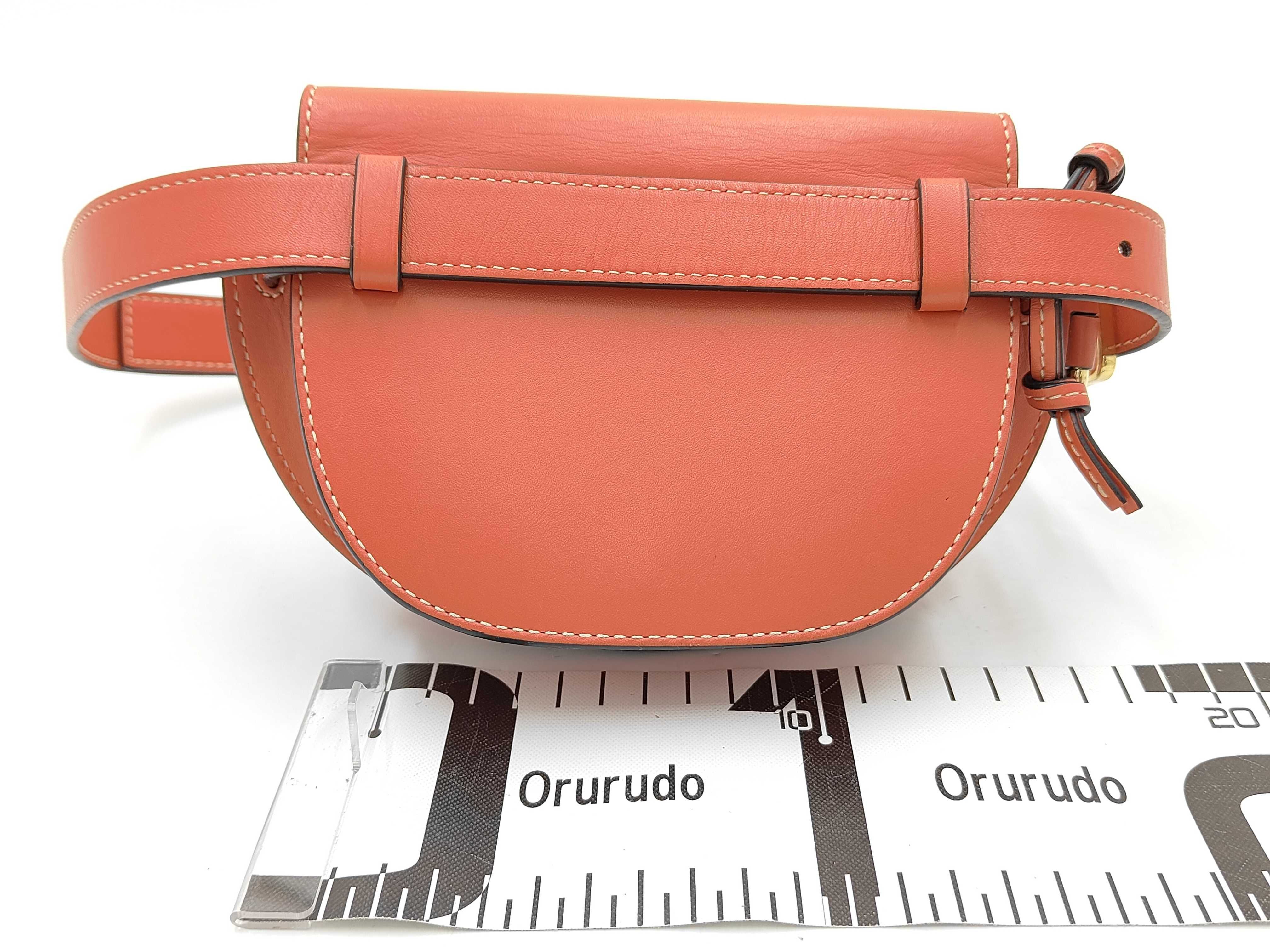 Mini Gate Orange Shoulder Bag — view 2