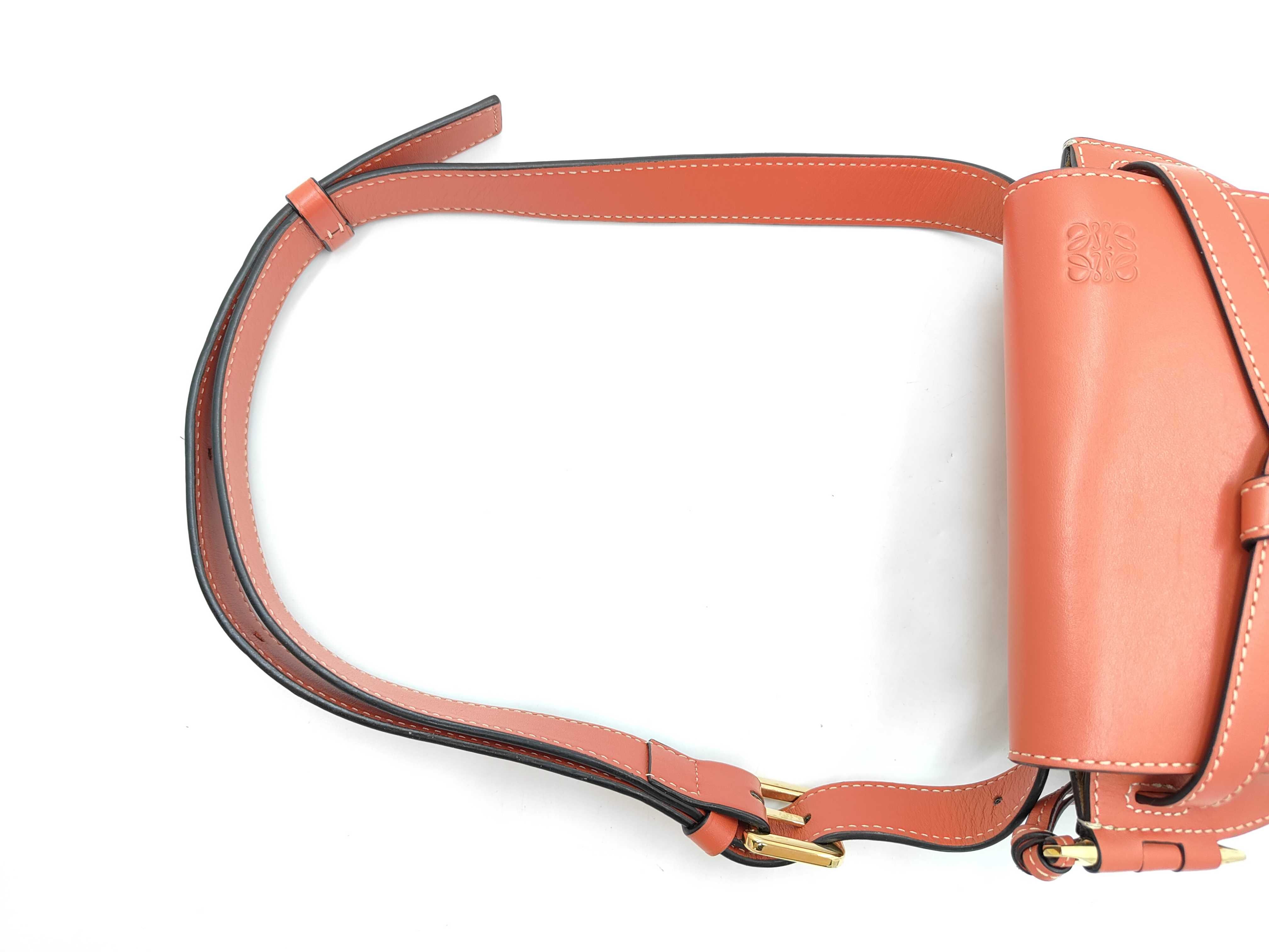 Mini Gate Orange Shoulder Bag — view 3