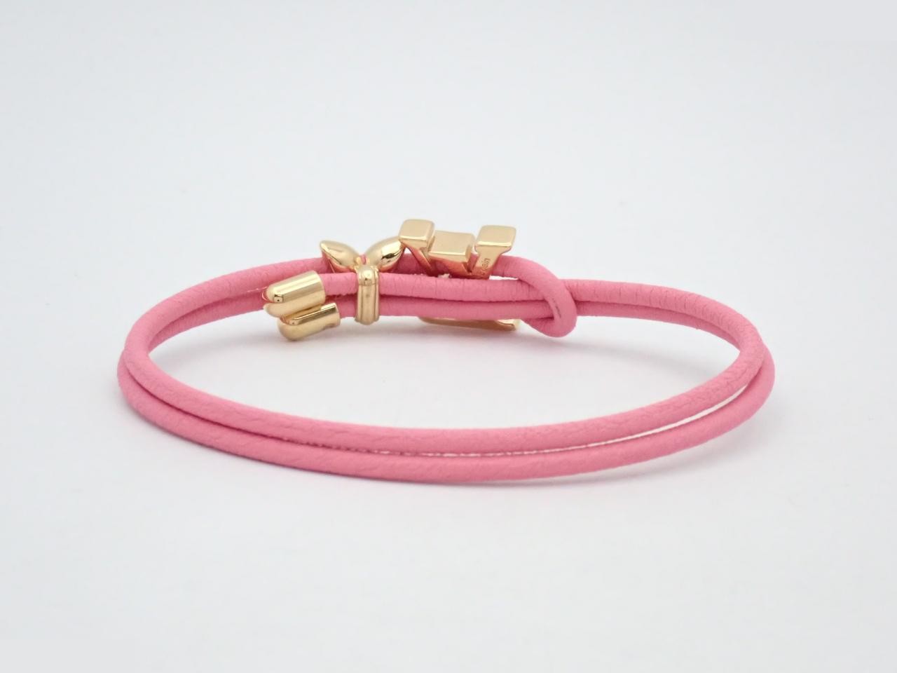 Bracelet LV Bloom Pink, wrist circumference approximately 19cm — view 2