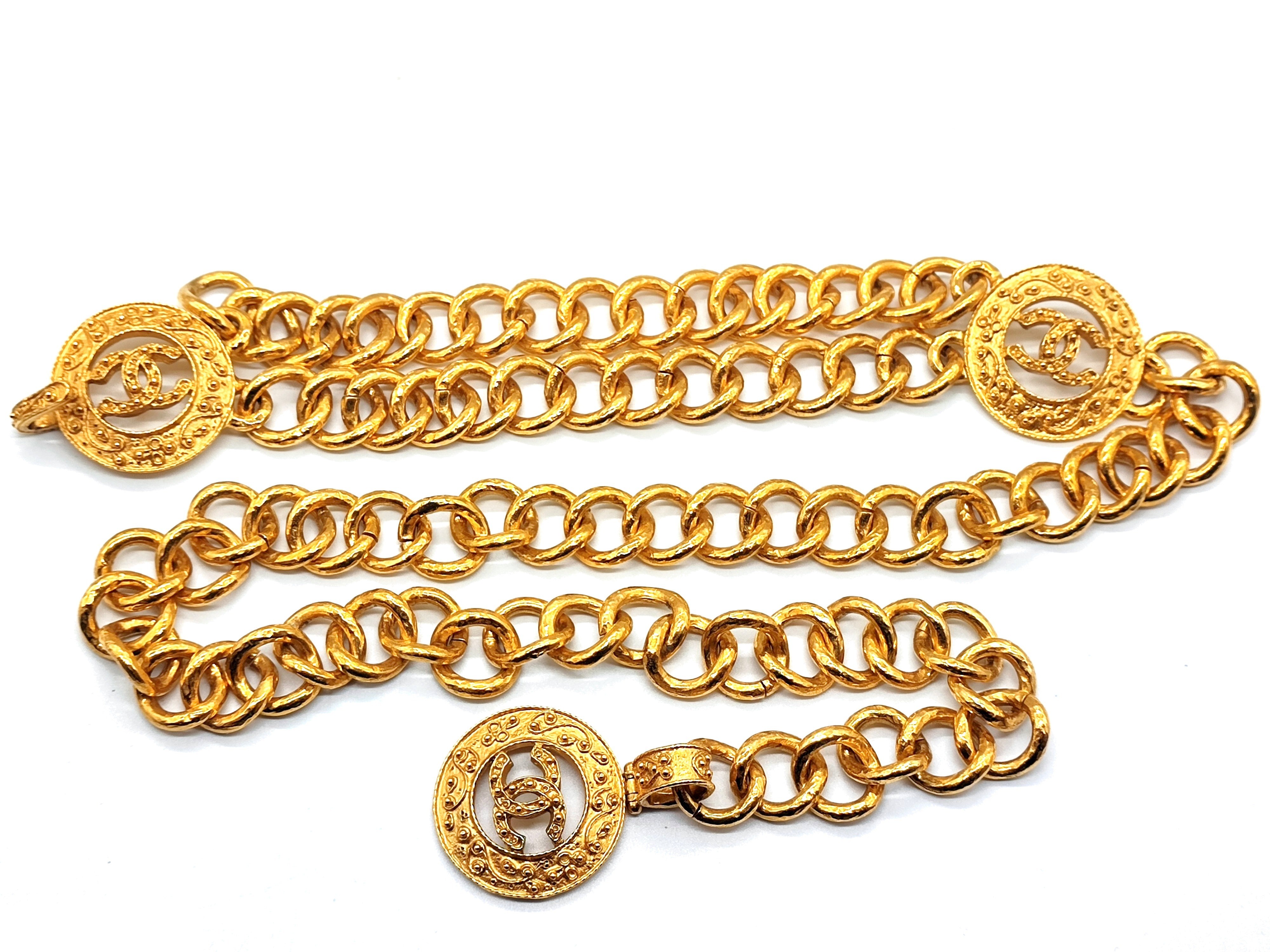 Double Coco Mark Chain Belt 94A, Chain approx. 77cm — view 4