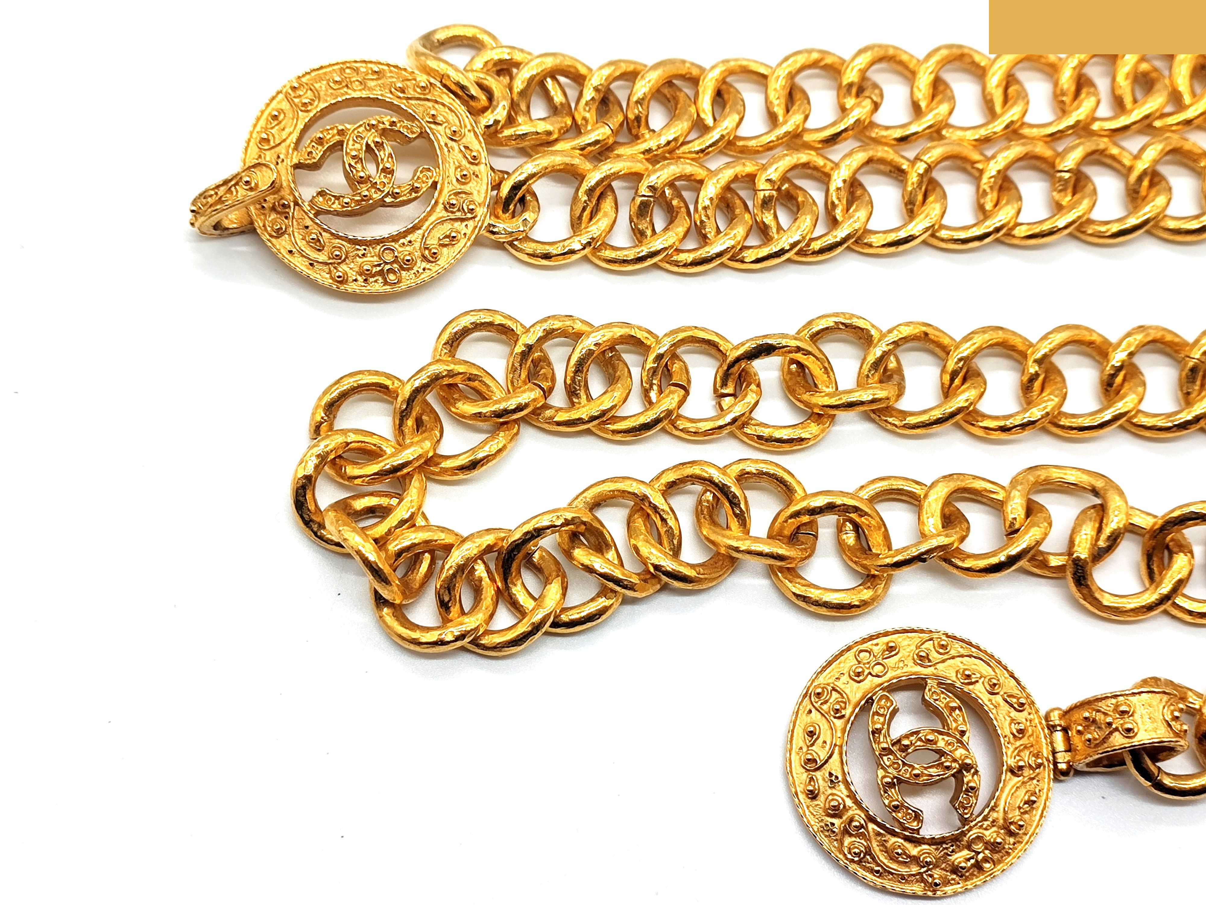 Double Coco Mark Chain Belt 94A, Chain approx. 77cm — view 5