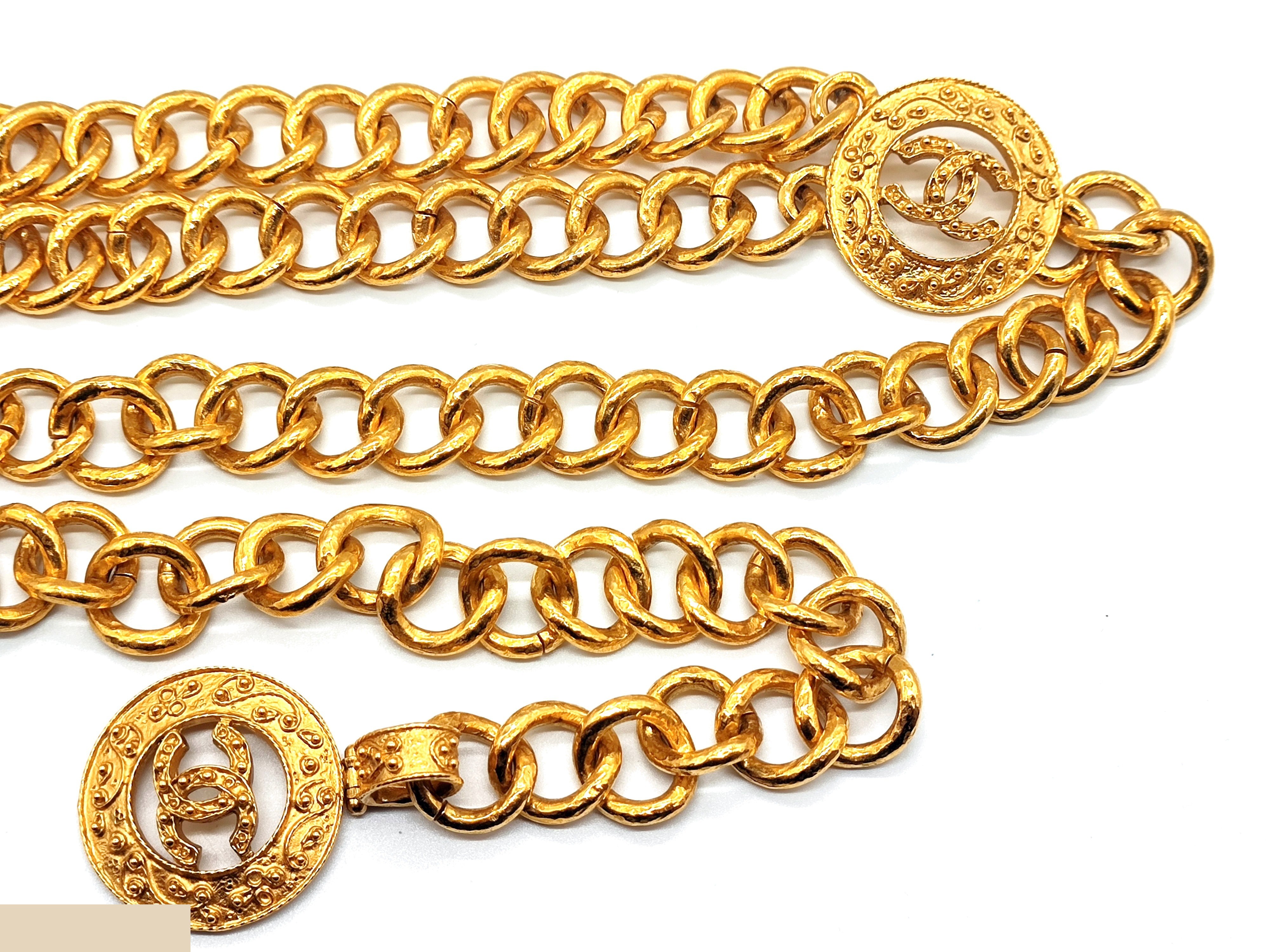 Double Coco Mark Chain Belt 94A, Chain approx. 77cm — view 6