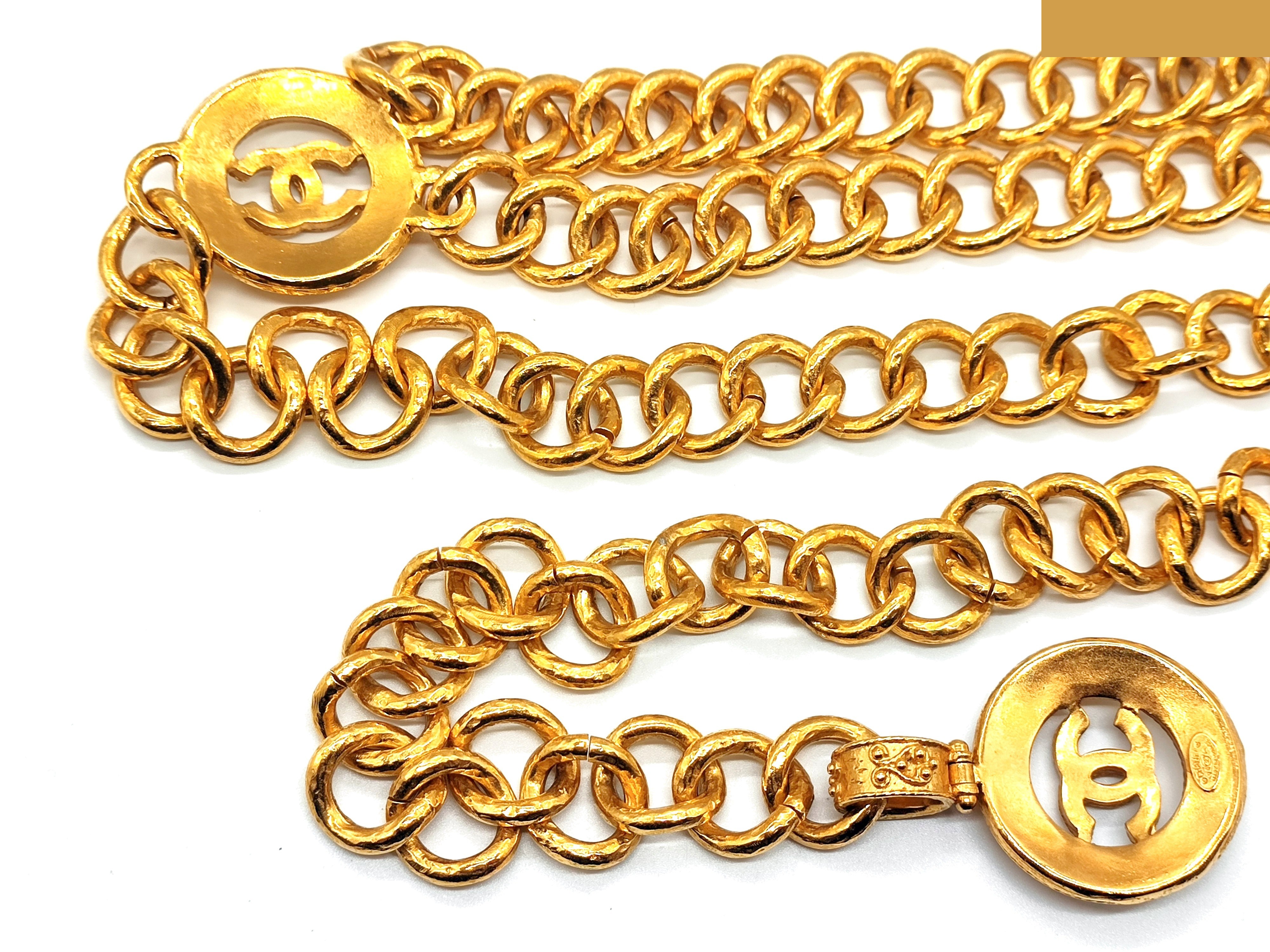 Double Coco Mark Chain Belt 94A, Chain approx. 77cm — view 8