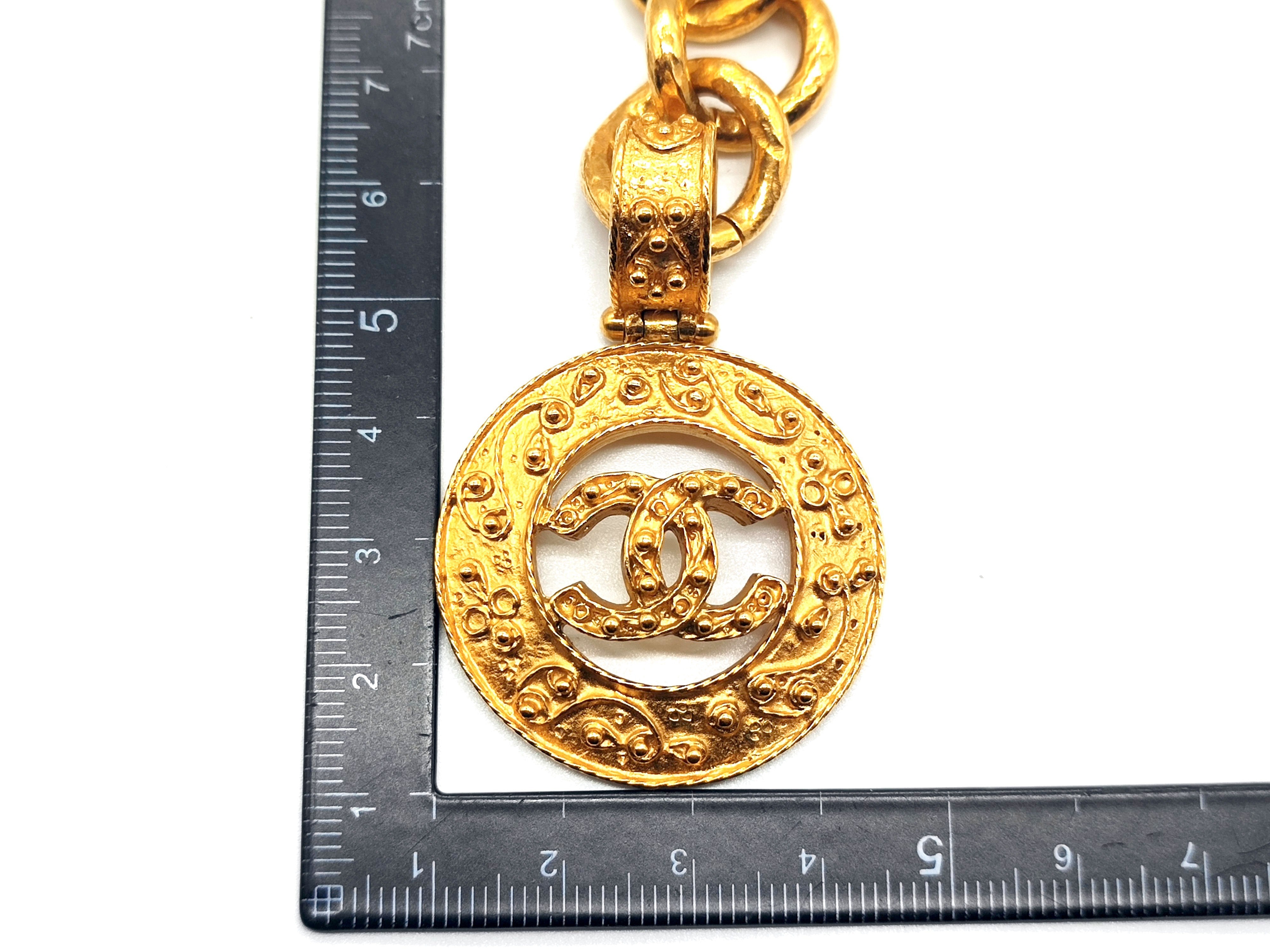 Double Coco Mark Chain Belt 94A, Chain approx. 77cm — view 10