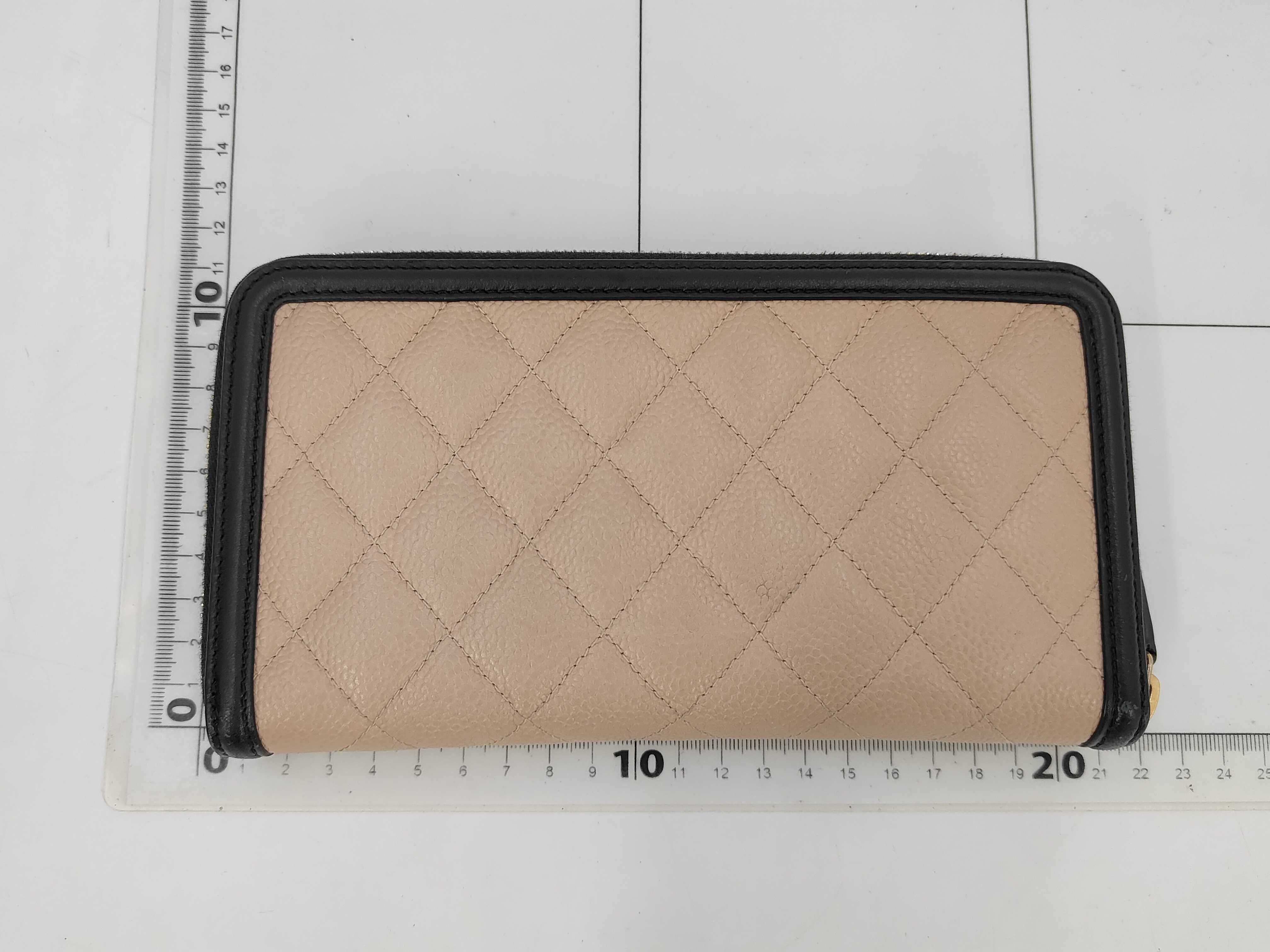 CC Filigree Caviar Skin Round Zip Long Wallet — view 2