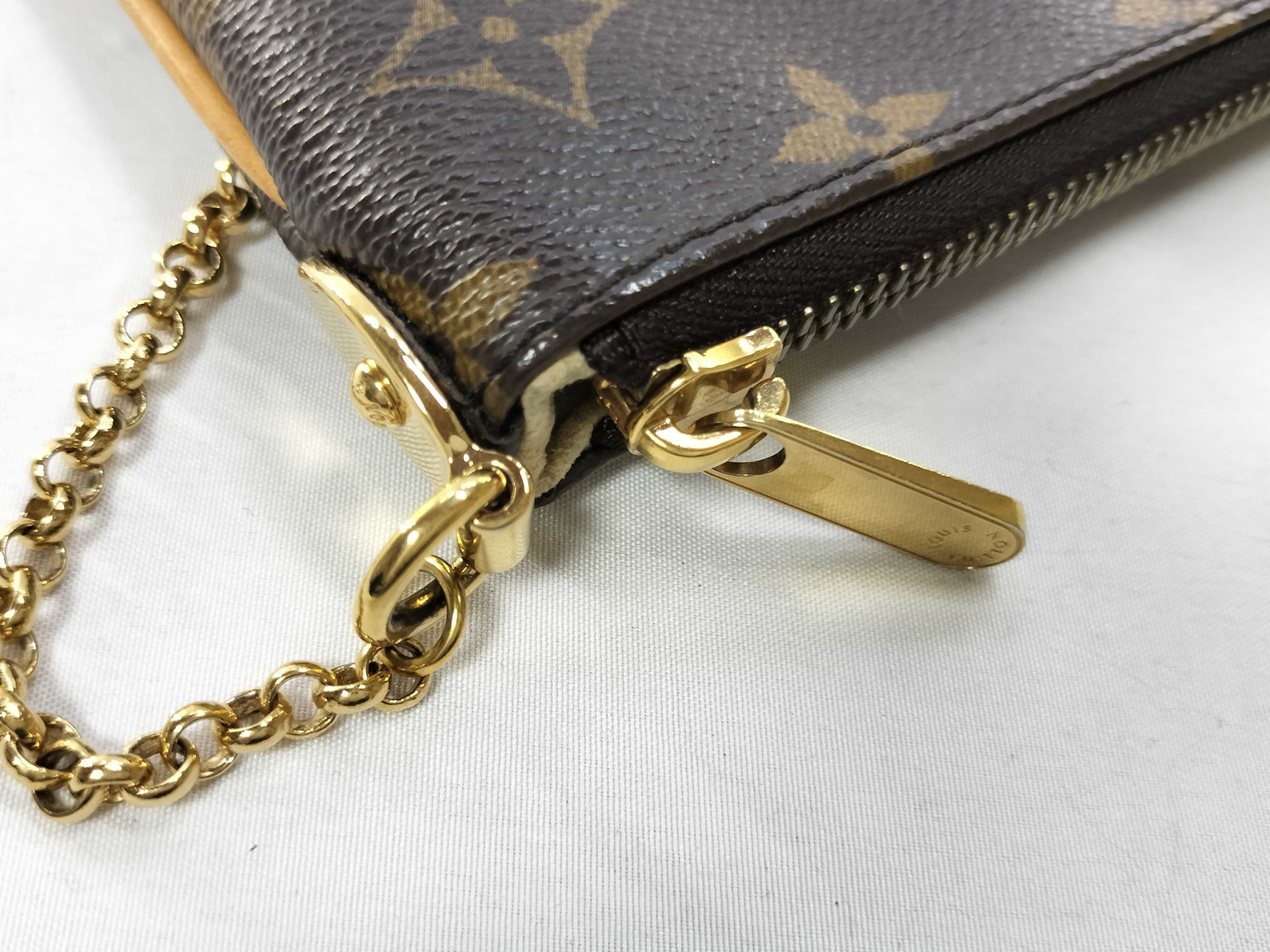 Monogram Pochette Mila Pouch — view 12