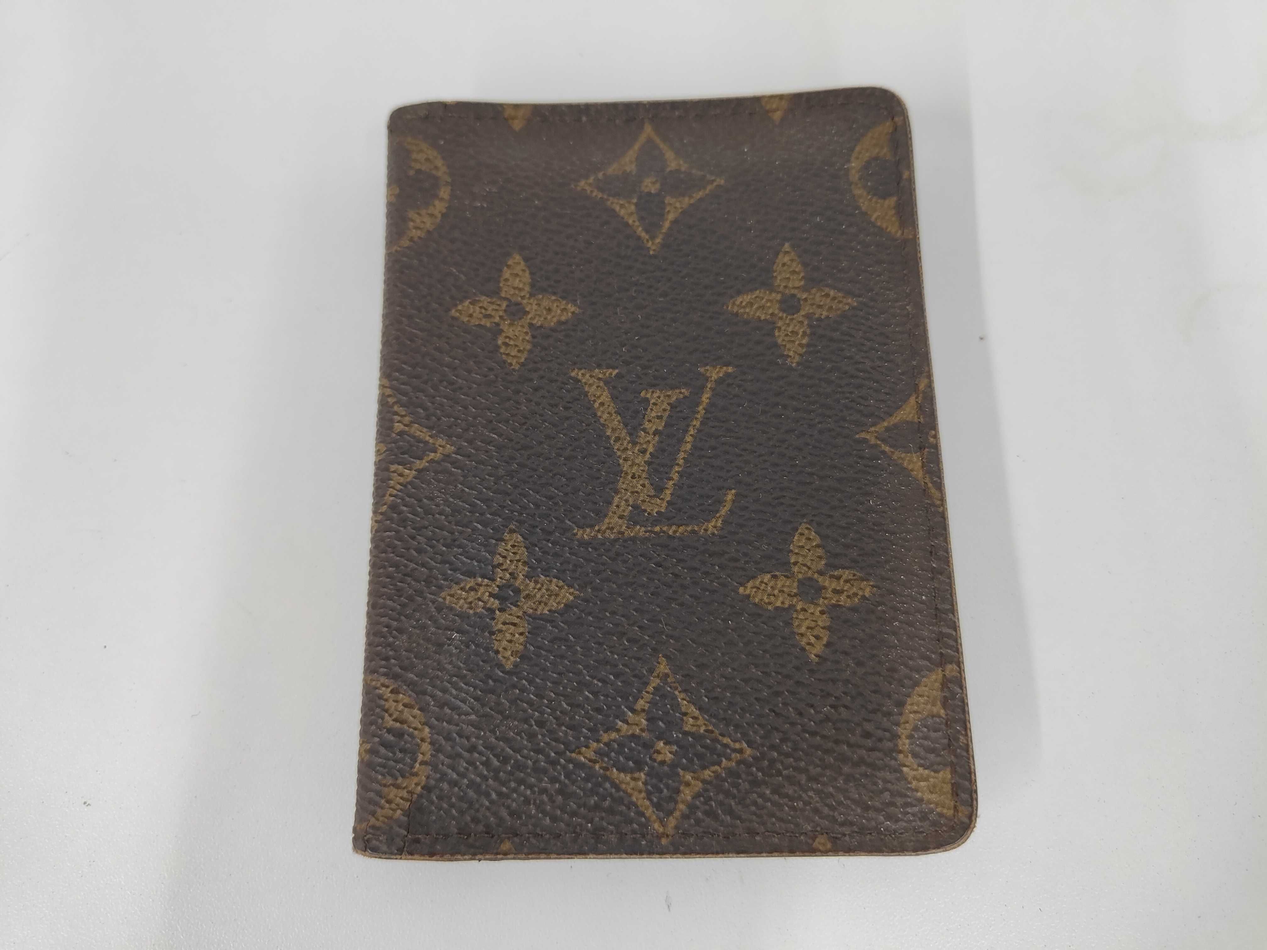 Monogram Pass Case with Initials - Card Case