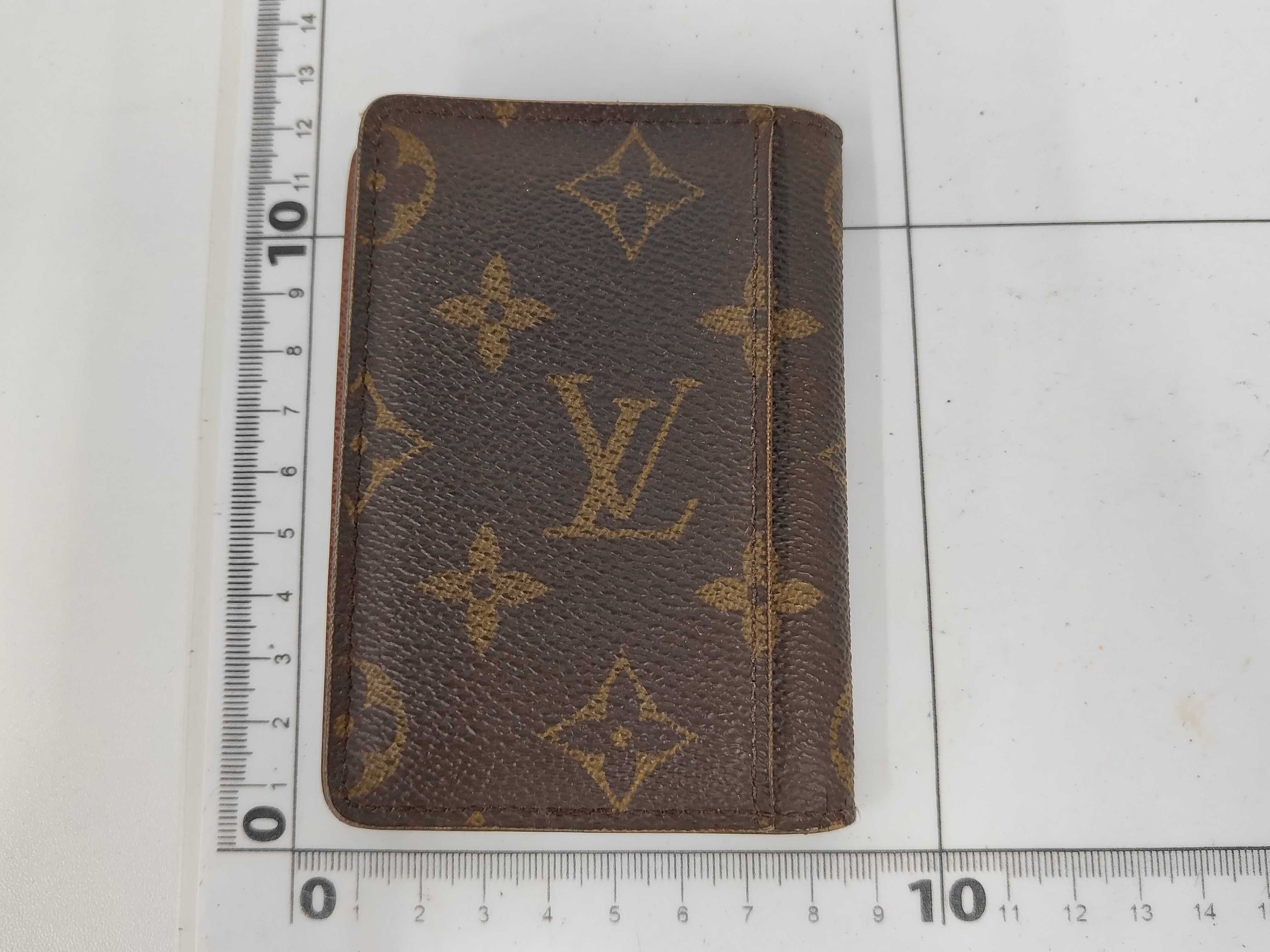 Monogram Pass Case with Initials - Card Case — view 2