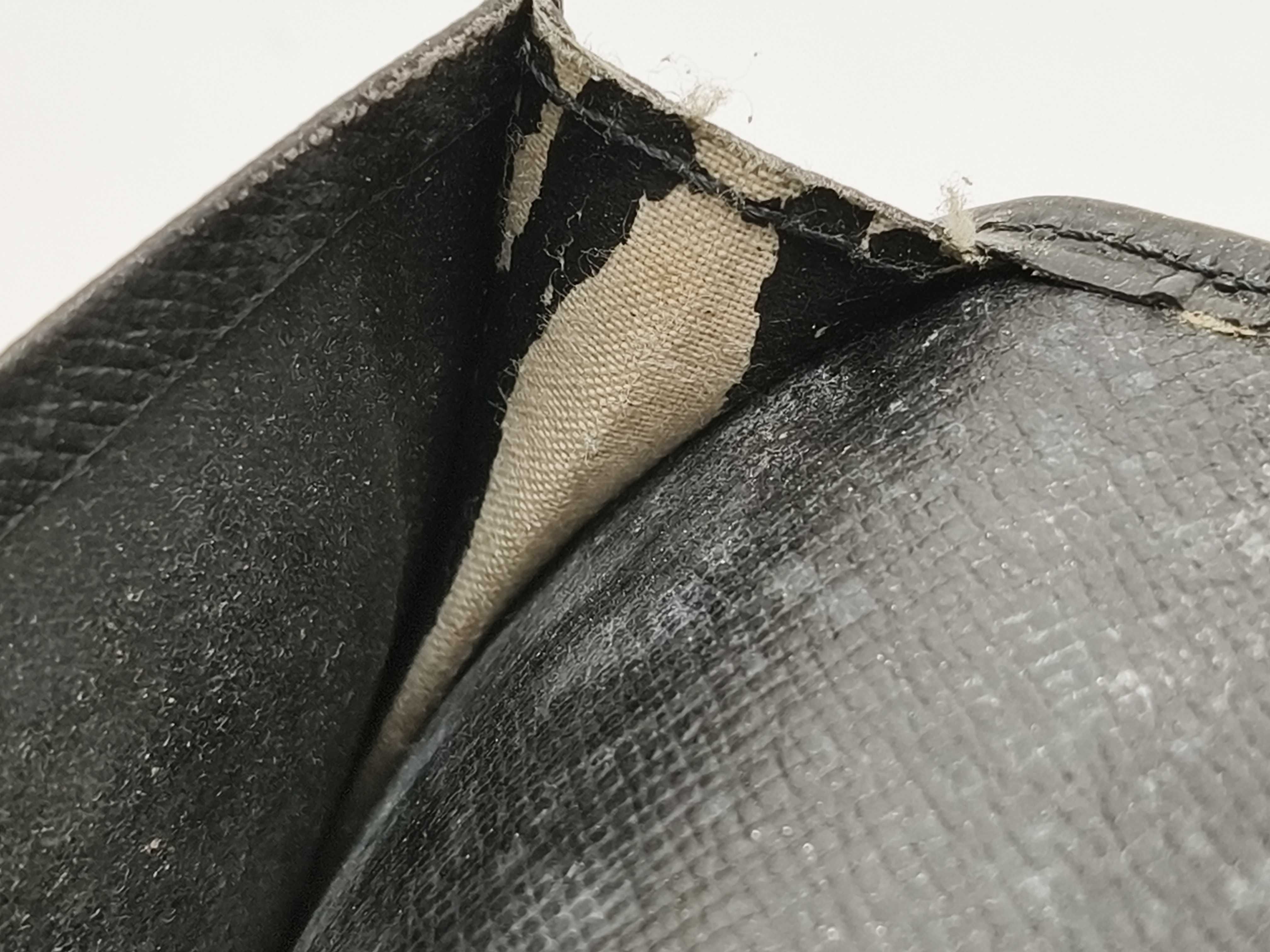epi lv epi wallet black billfold — view 7