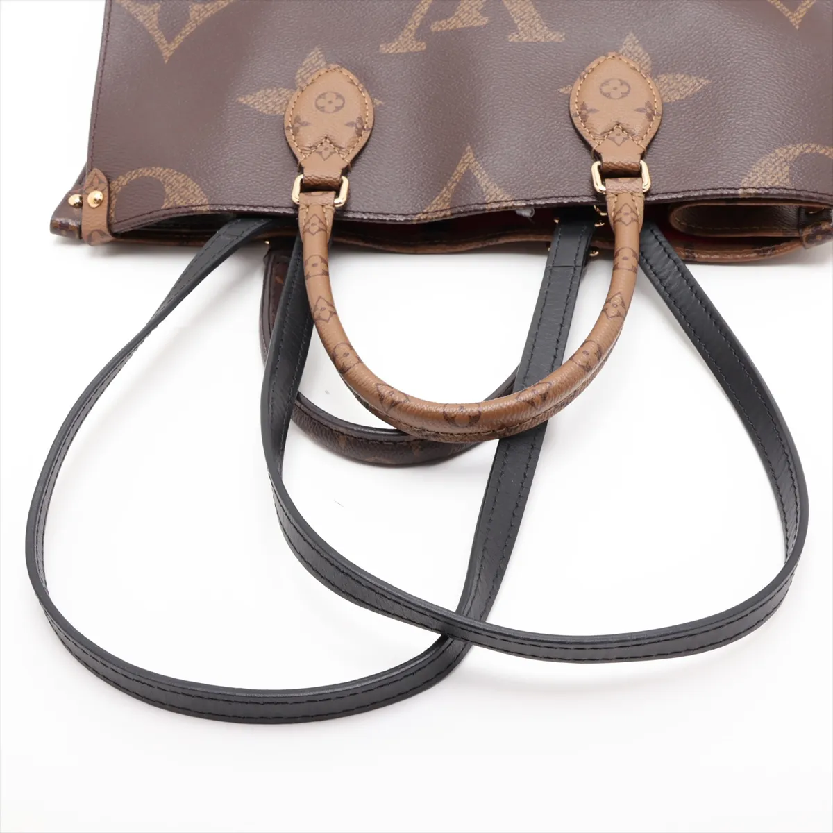 Giant Monogram Reverse OnTheGo MM M45321 Brown (RFID detected) — view 5