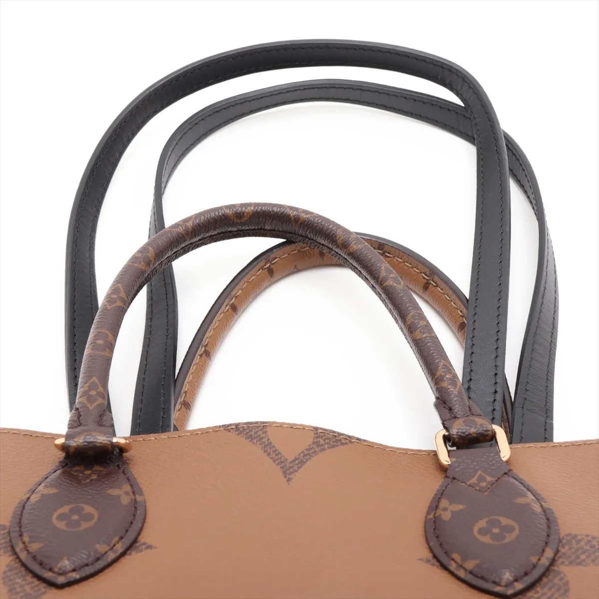 Giant Monogram Reverse OnTheGo MM M45321 Brown (RFID detected) — view 6