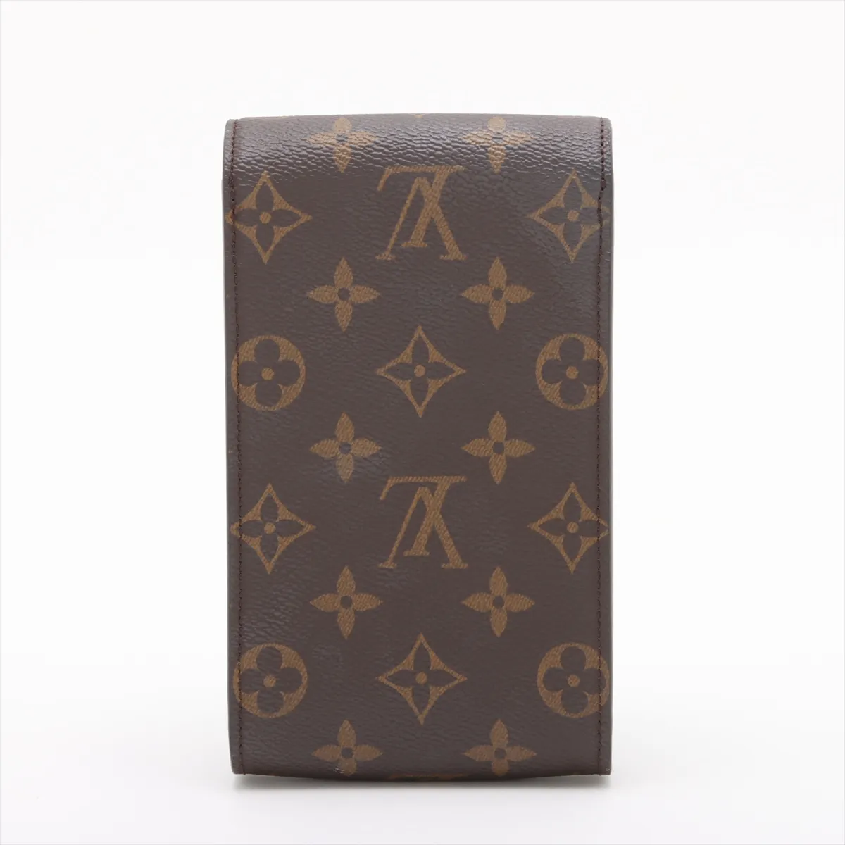Monogram Phone Pouch Metis M13572 Brown RFID Reactive — view 2