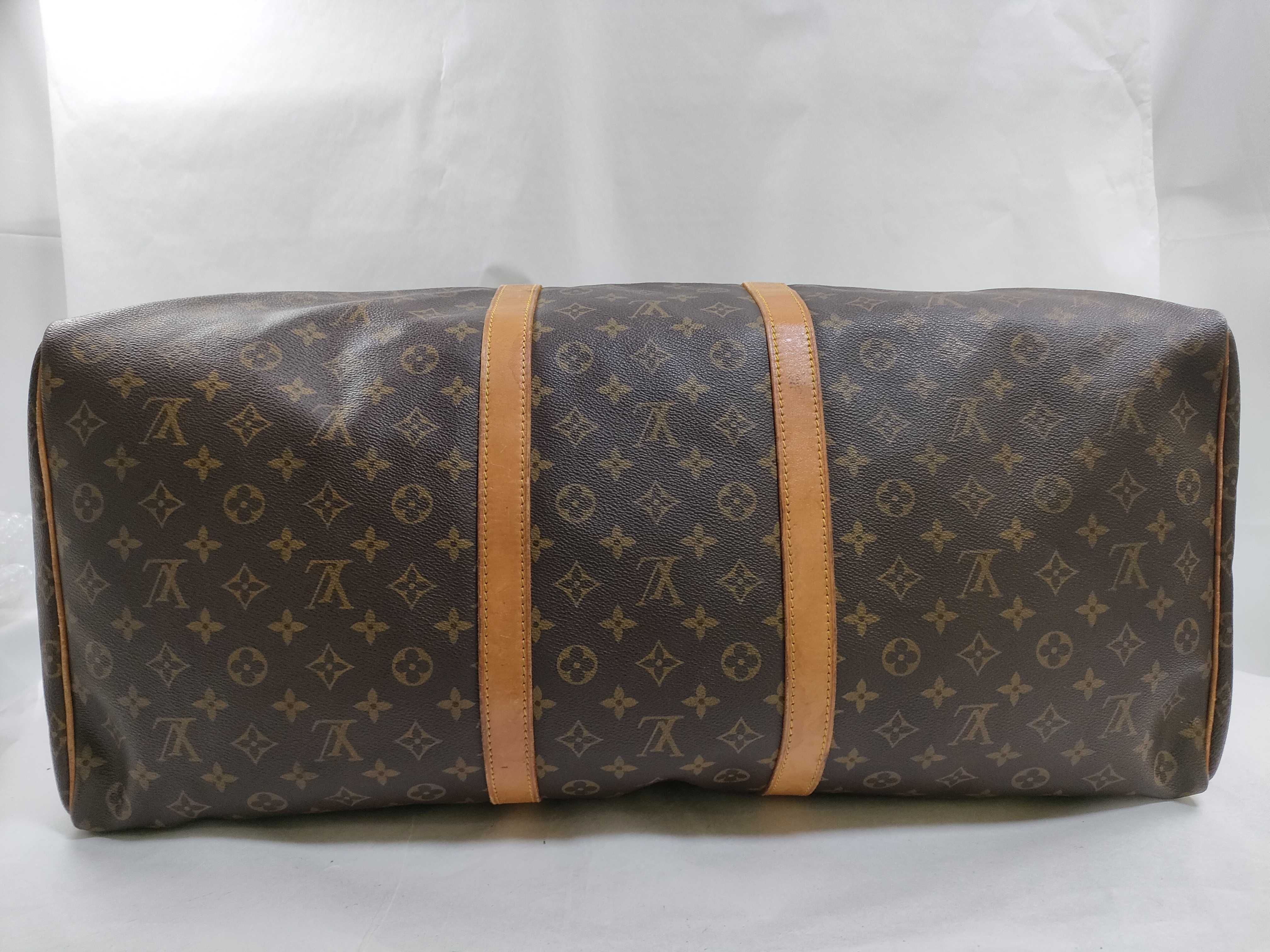 Monogram M41422 Monogram Keepall 60 Boston Bag — view 9