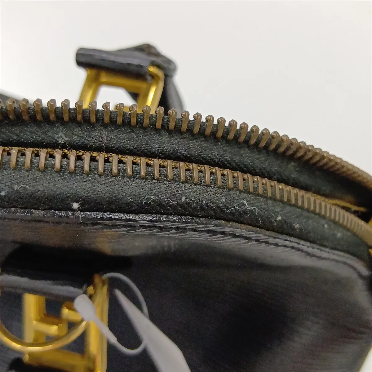 Leather 2-Way Handbag, Black — view 11
