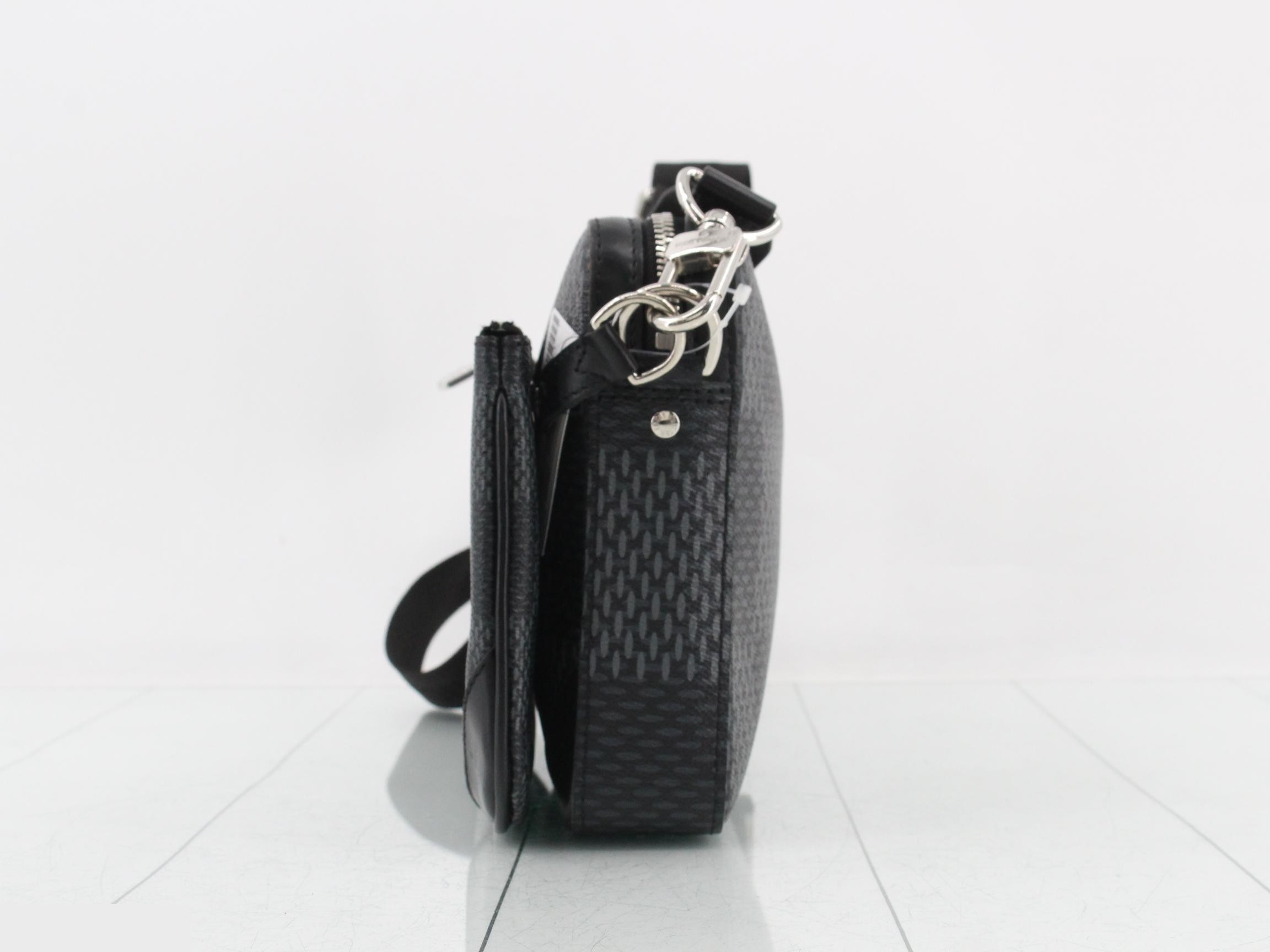 Damier Graphite 3D Trio Messenger Shoulder Bag with Case — view 3