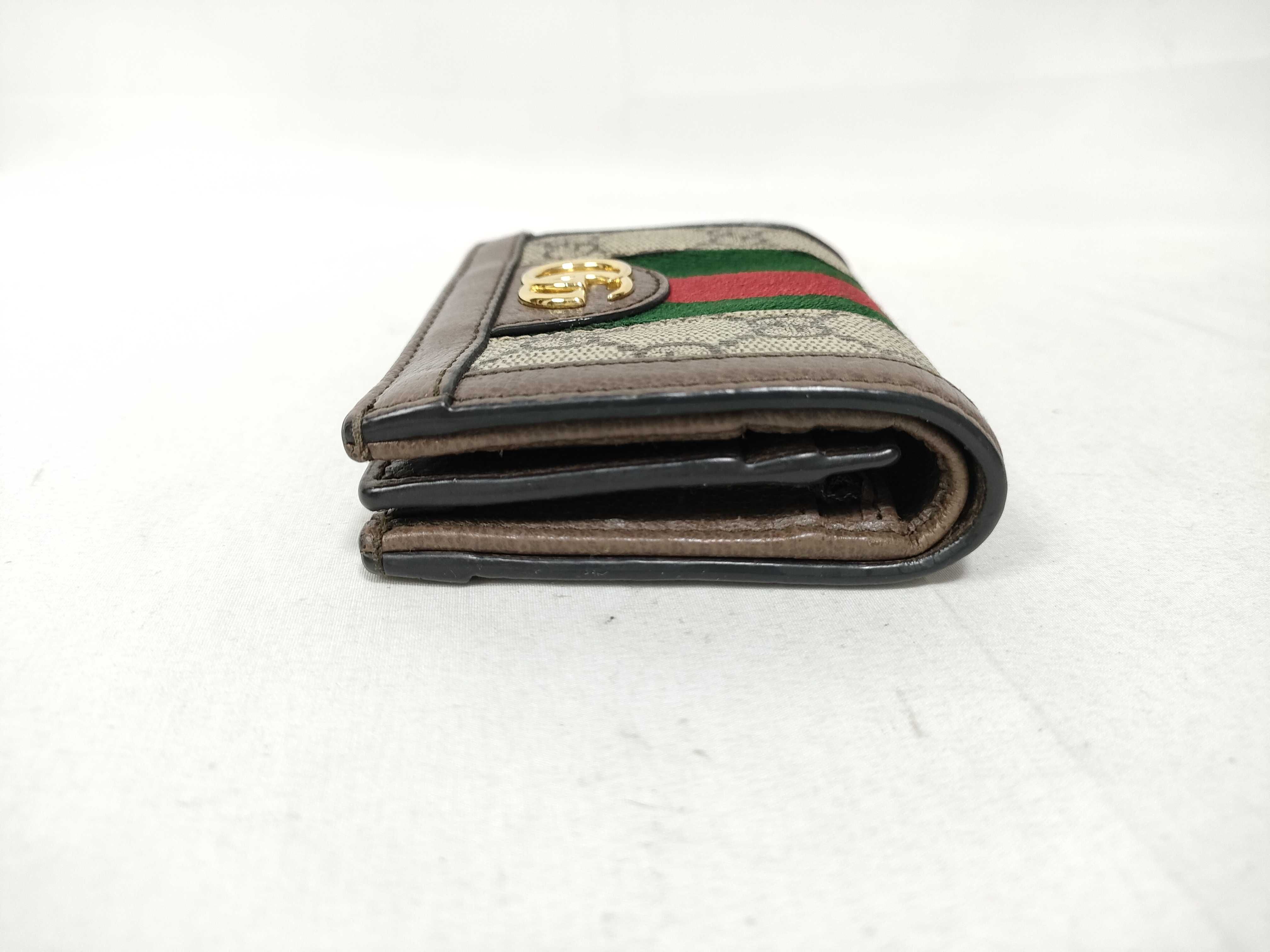 Ophidia Bi-fold Wallet GG Supreme — view 5