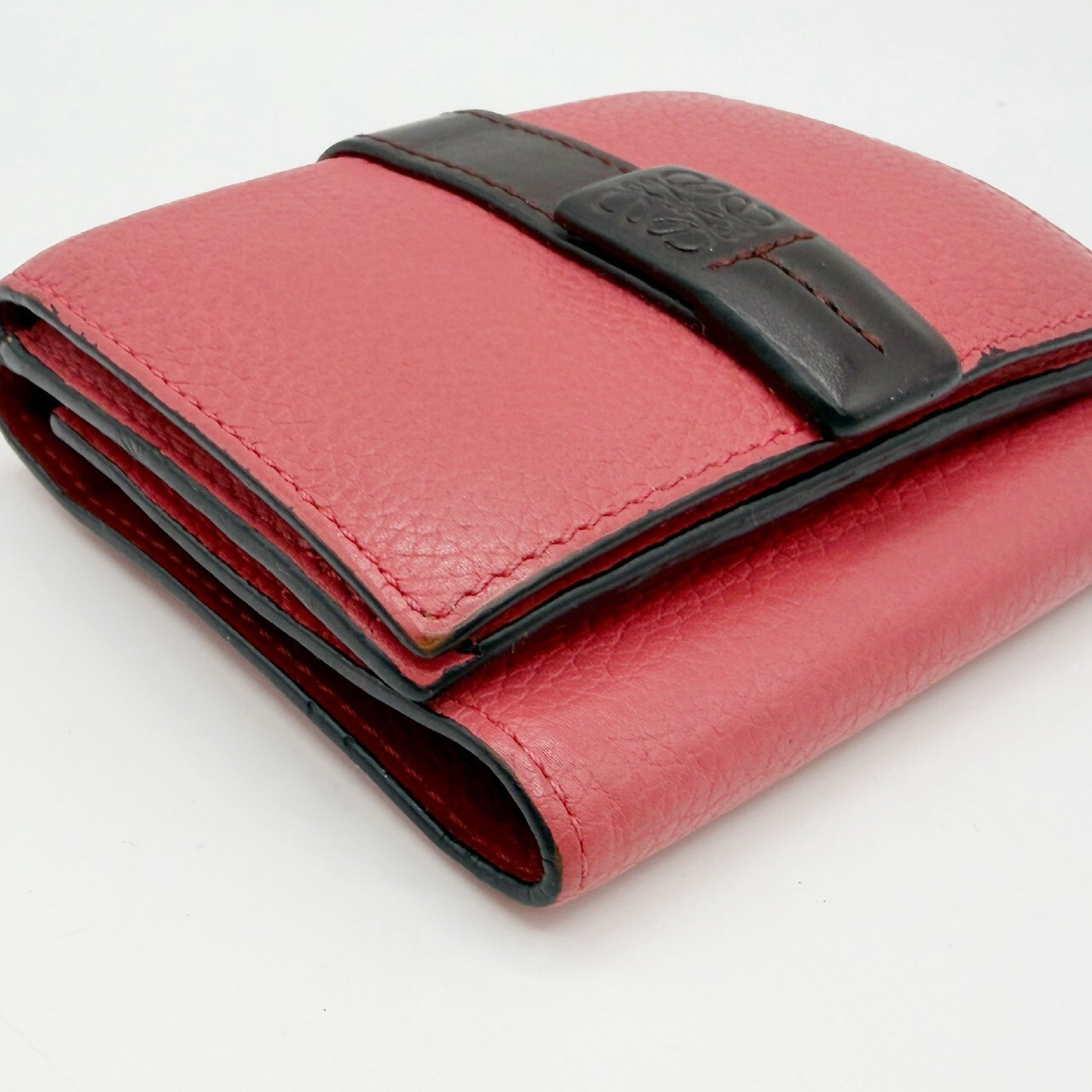 Anagram Trifold Wallet Pink — view 3
