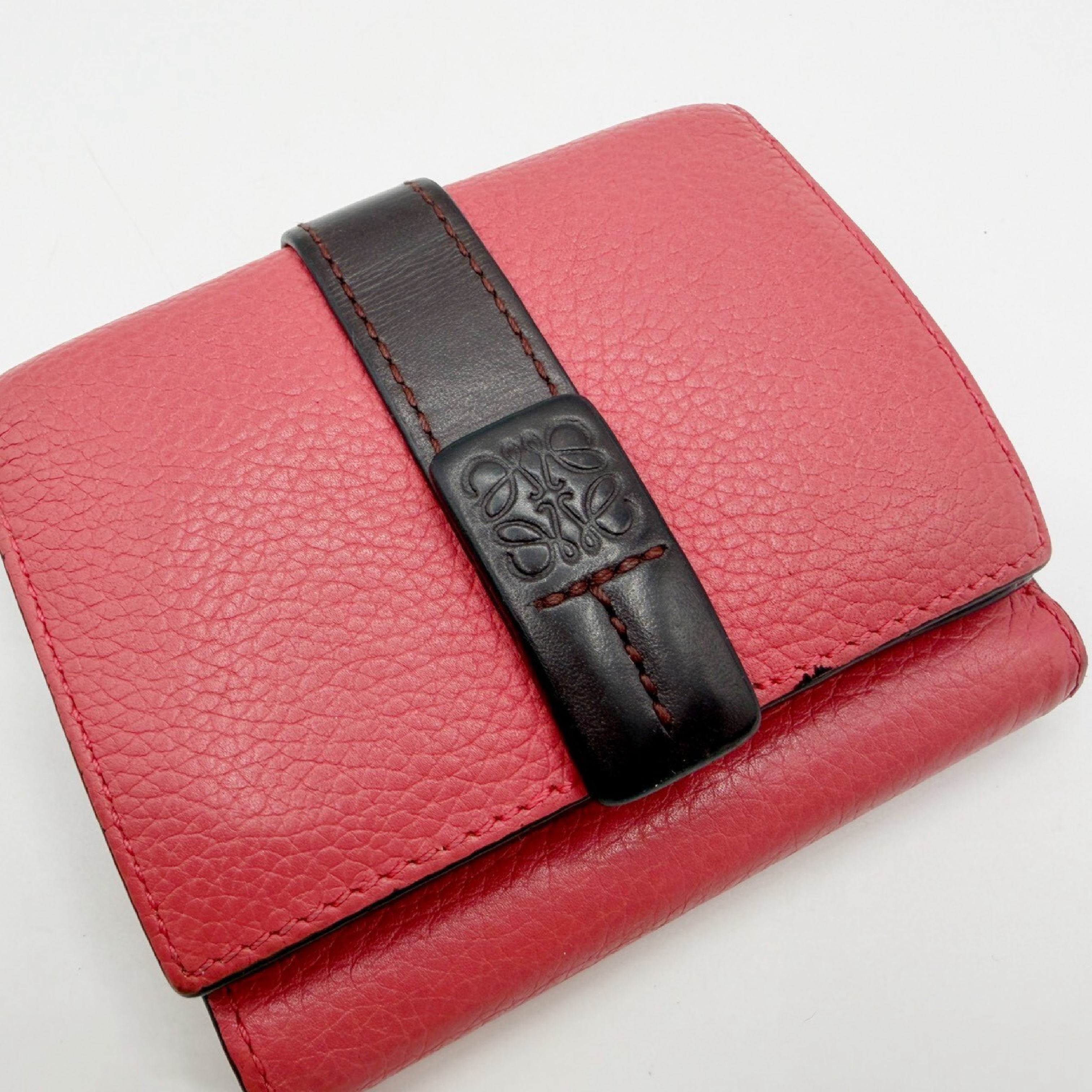 Anagram Trifold Wallet Pink — view 5