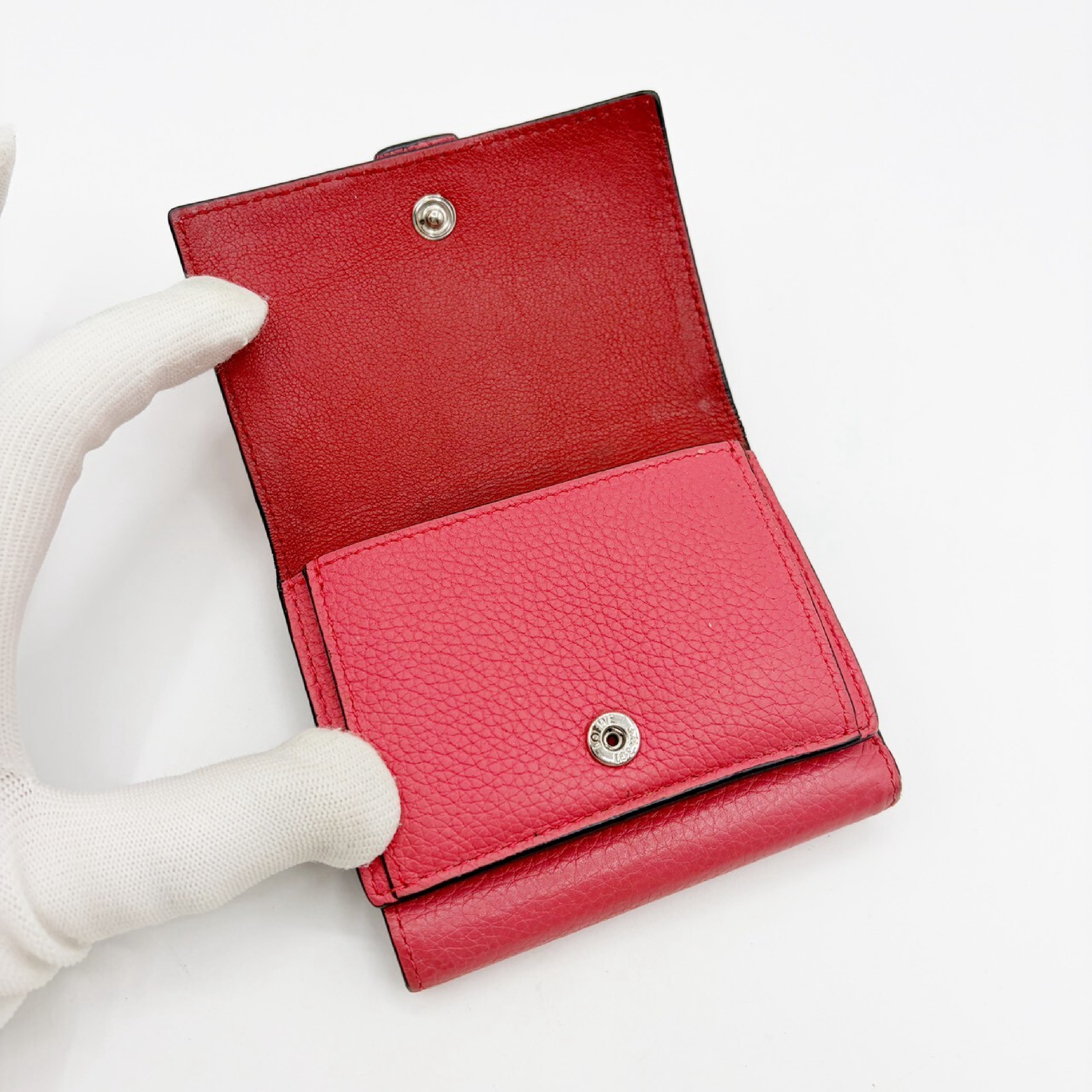 Anagram Trifold Wallet Pink — view 8