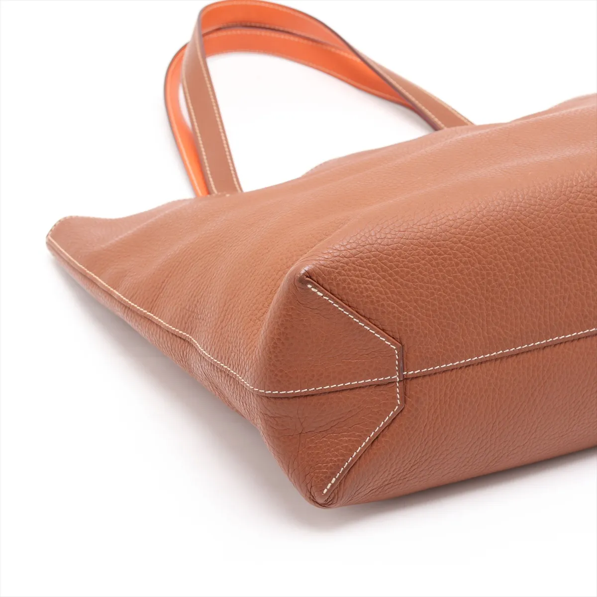 Hermès Double Sens 36 Taurillon Clemence Gold x Orange Q: 2013 — view 4