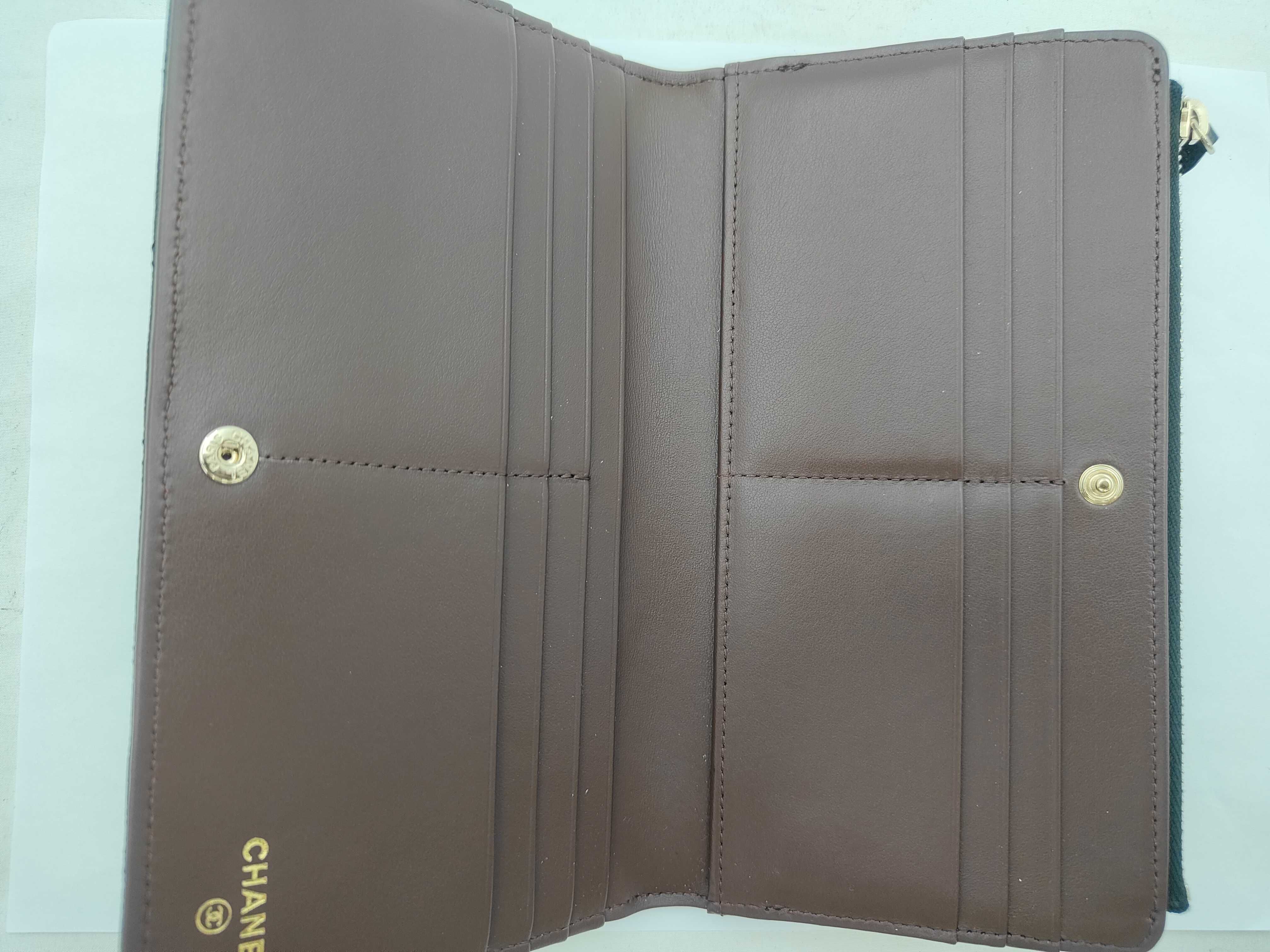 Long Wallet Caviar Leather Long Wallet AP3877 Black Wallet — view 4