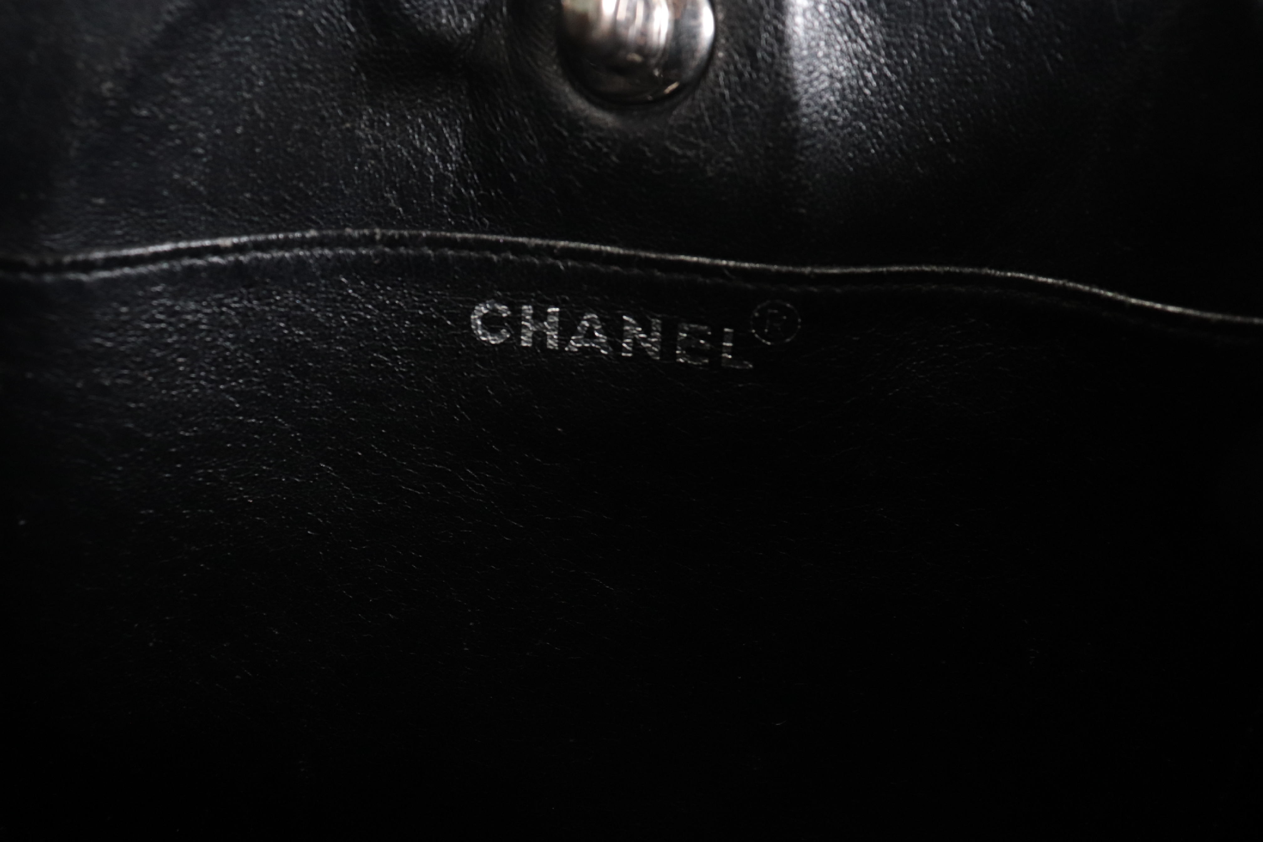Caviar Leather Double Turnlock One Shoulder Bag, Silver Hardware, Series 5 — view 9