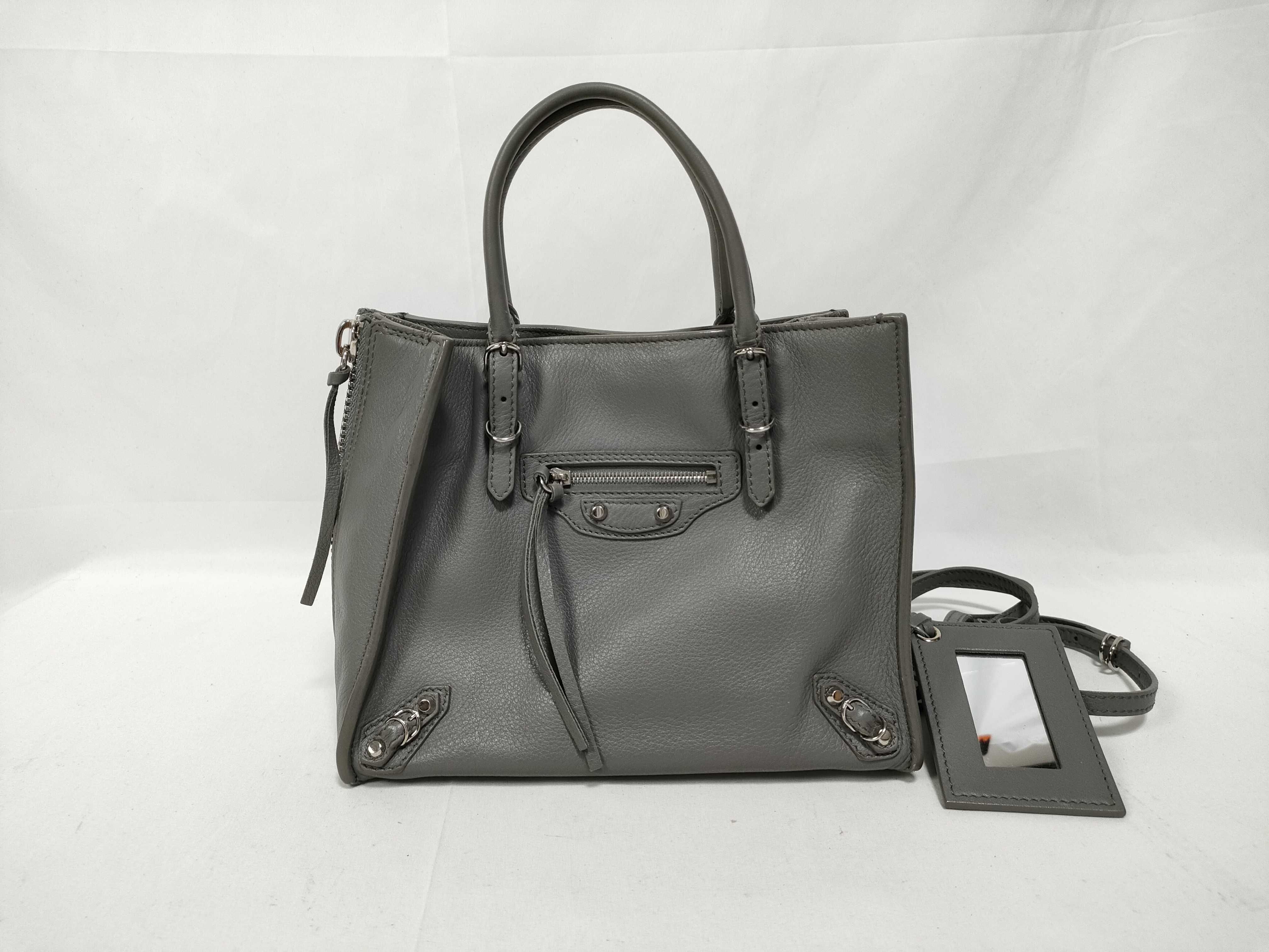 Paper Mini Handbag with Strap and Mirror