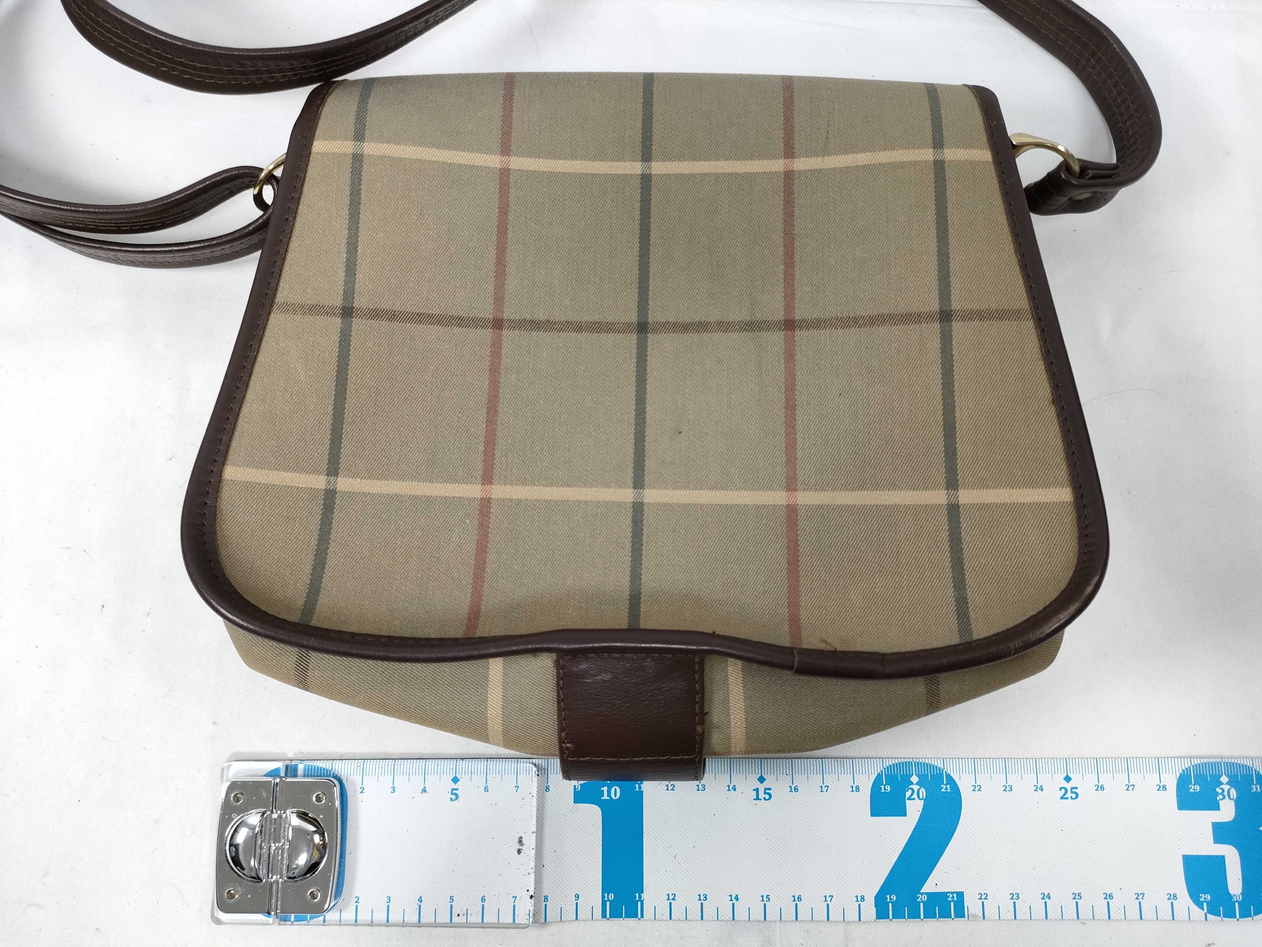 Burberrys Check Shoulder Bag Flap Shoulder Bag — view 2