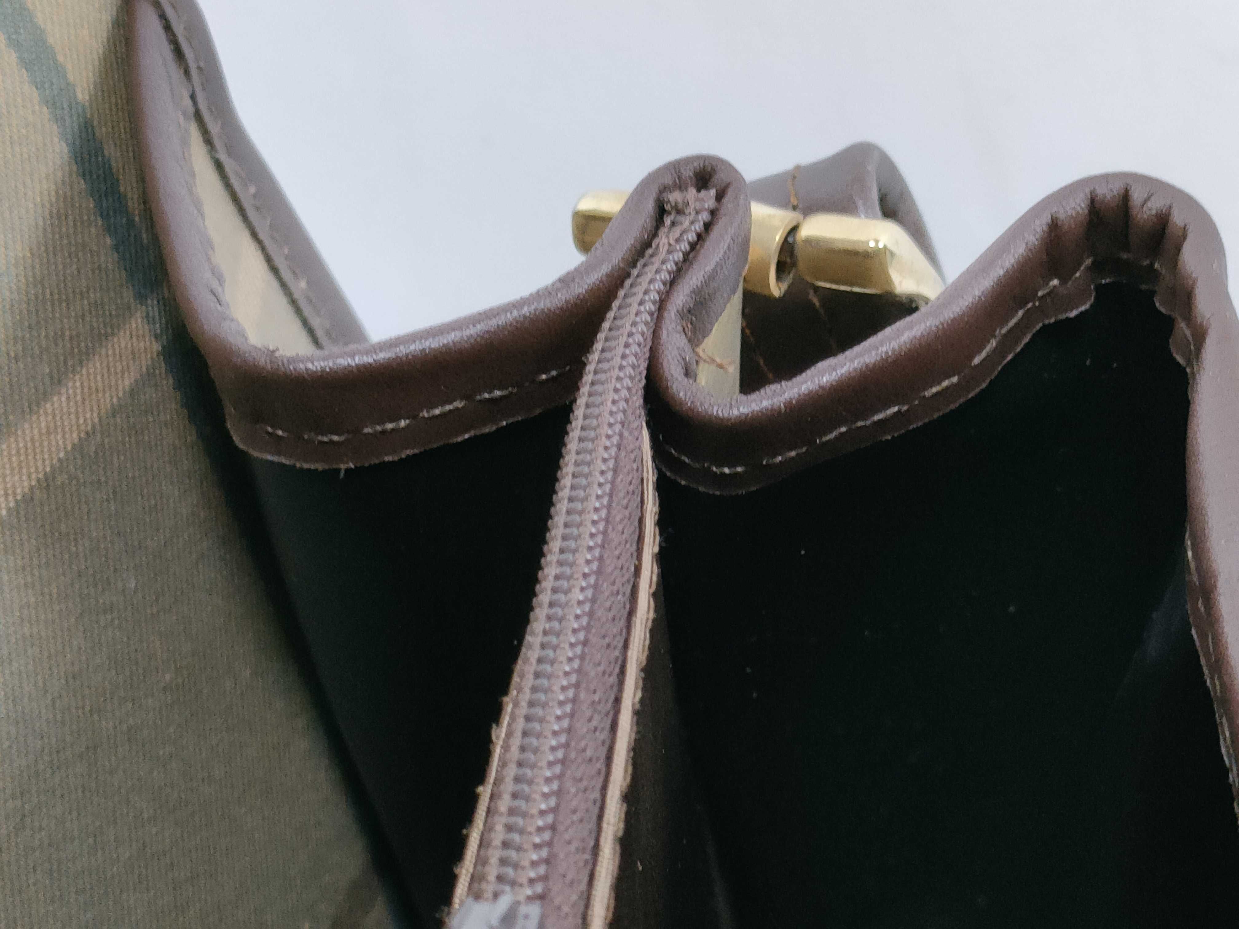 Burberrys Check Shoulder Bag Flap Shoulder Bag — view 11