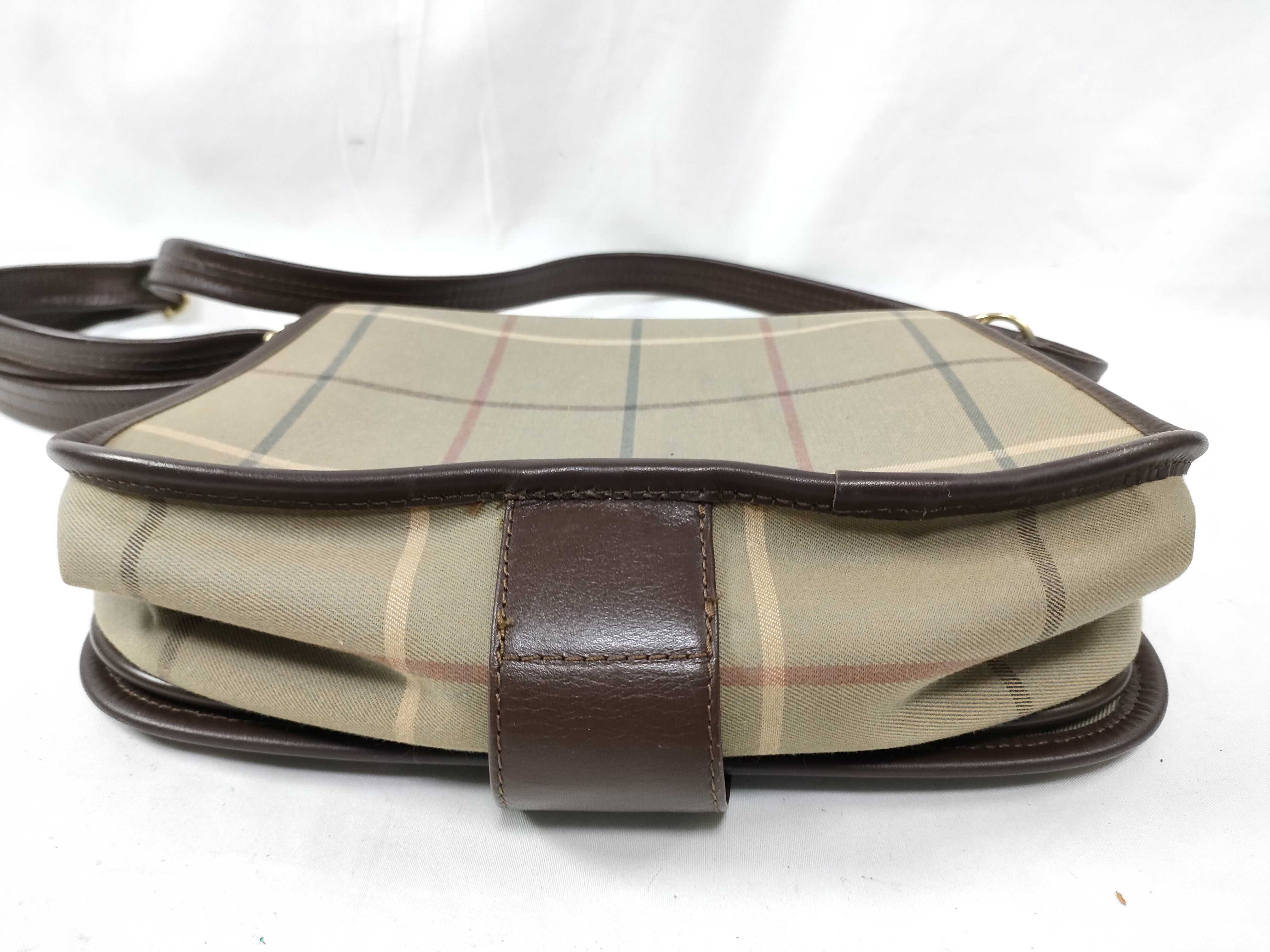Burberrys Check Shoulder Bag Flap Shoulder Bag — view 3